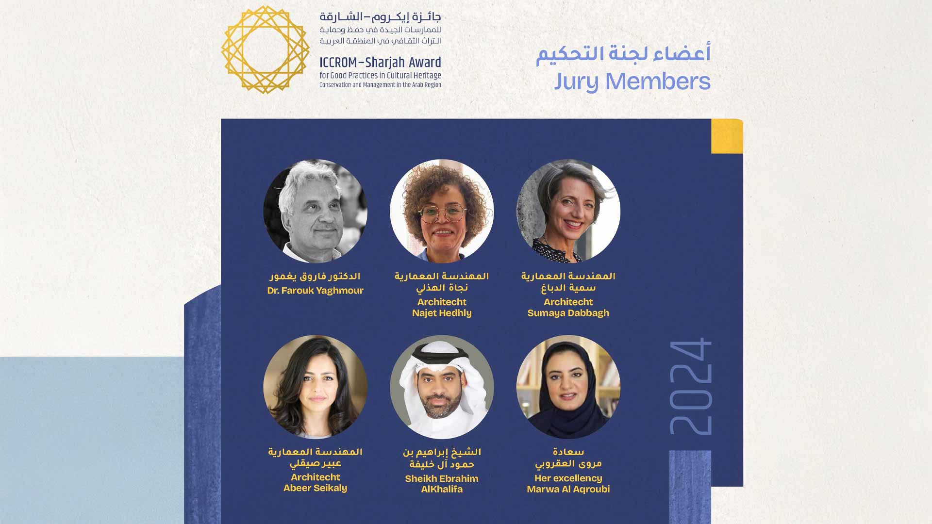 ICCROM-Award for Good Practices announces Jury Committee 