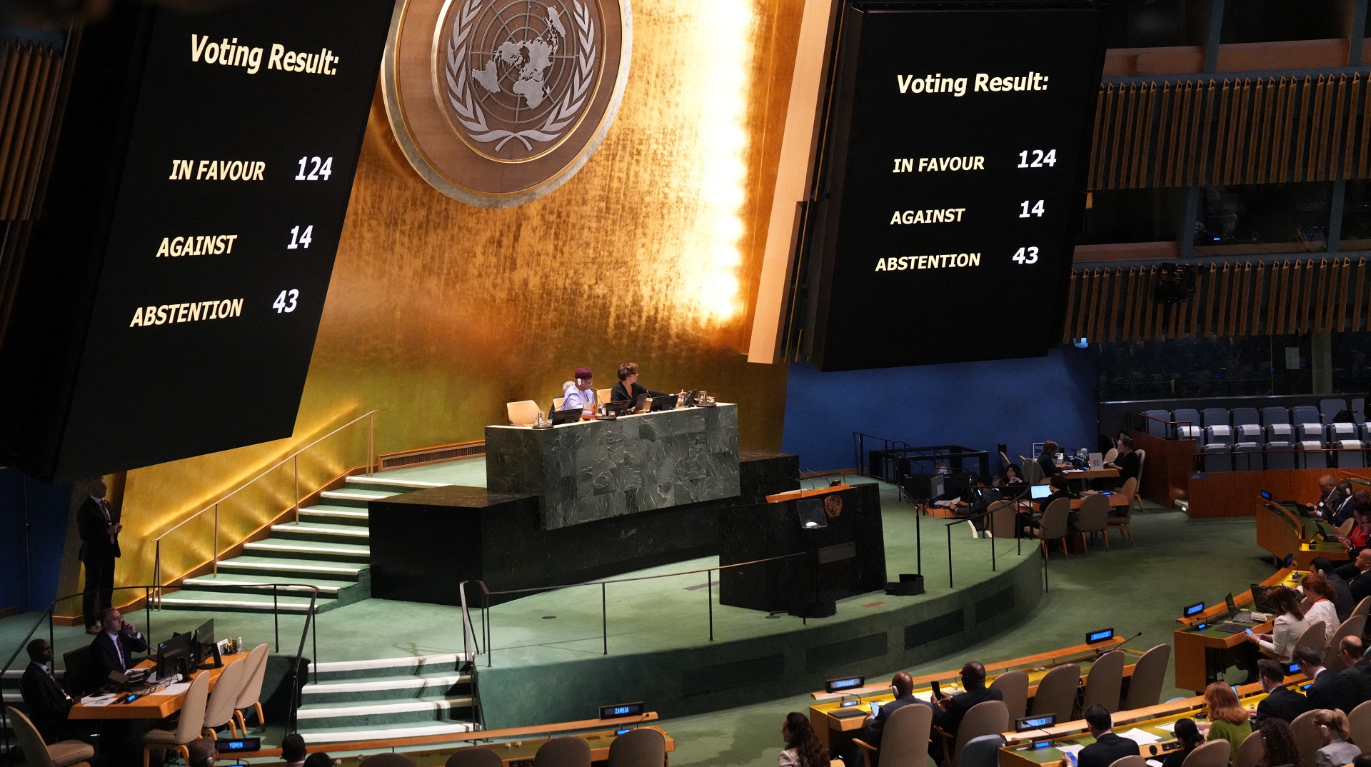 UNGA adopts resolution to end Israeli occupation of Palestine 