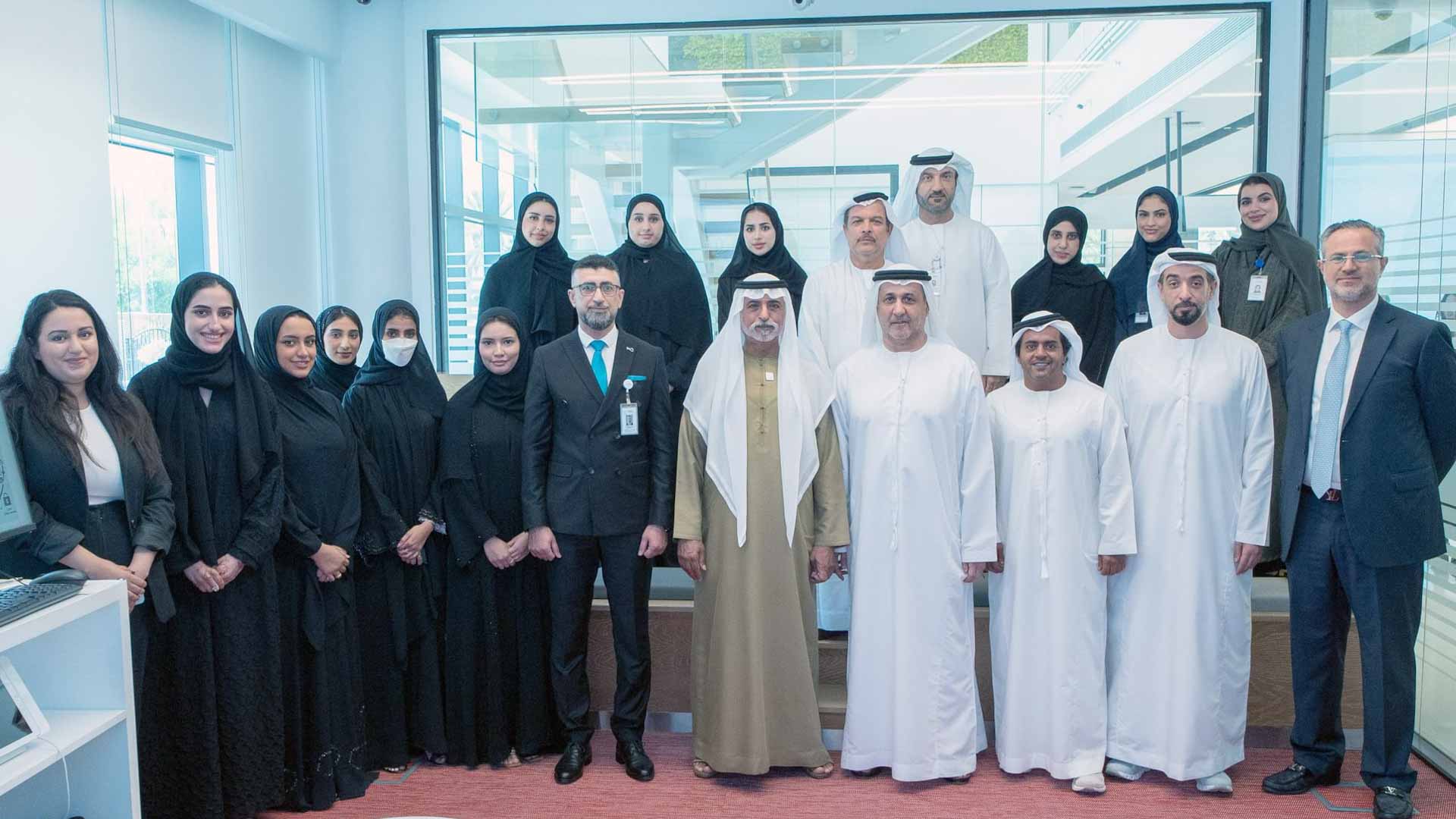 Nahyan bin Mubarak visits Mbank, reviews achievements 
