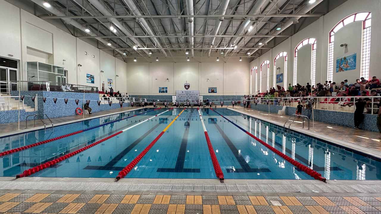 Al Hamriyah Club hosts clubs 2nd prep. swimming Champ. 