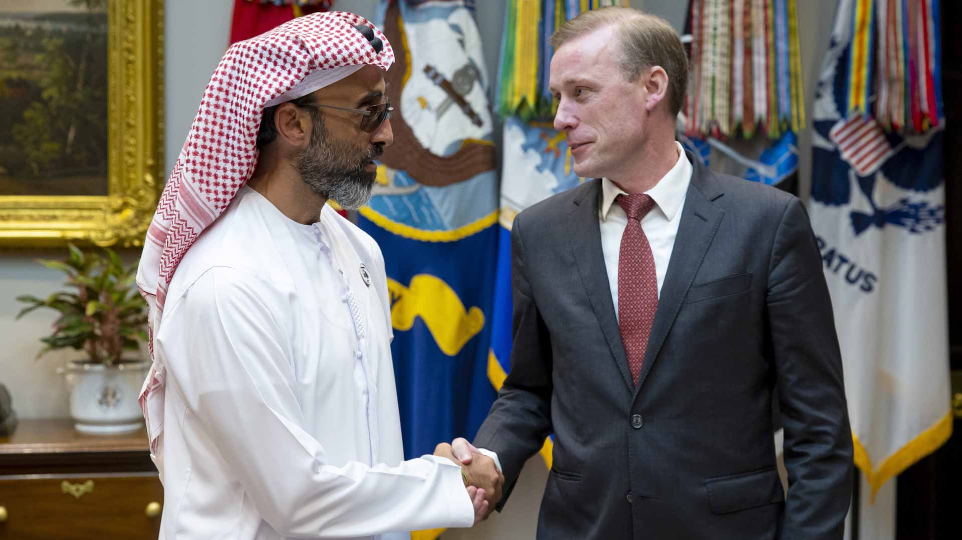 رئيس الدولة يشهد إعلان إطار للتعاون في الذكاء الاصطناعي مع أميركا 