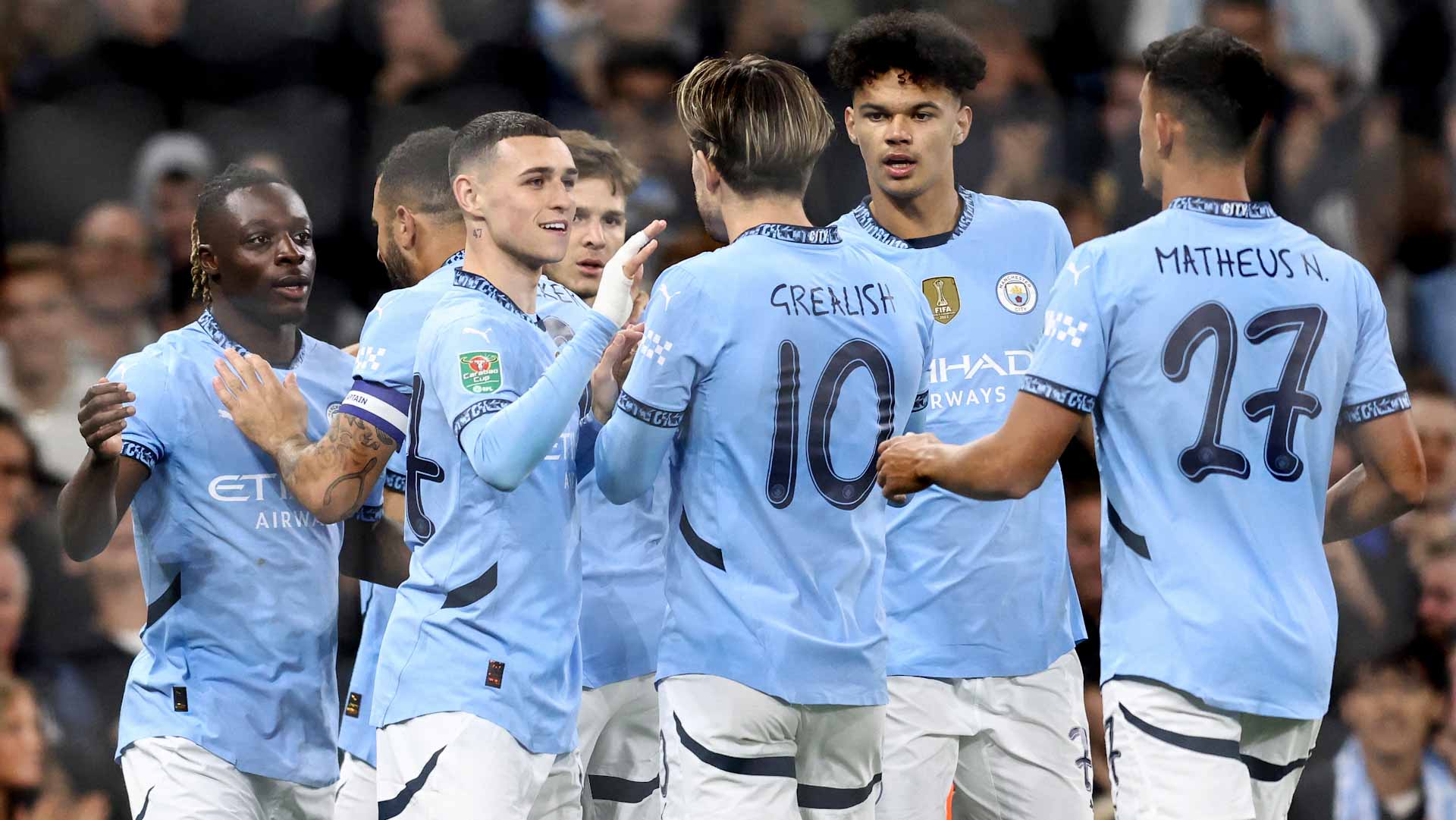 مانشستر سيتي يتأهل لدور الـ 16 في كأس الرابطة الإنجليزية 