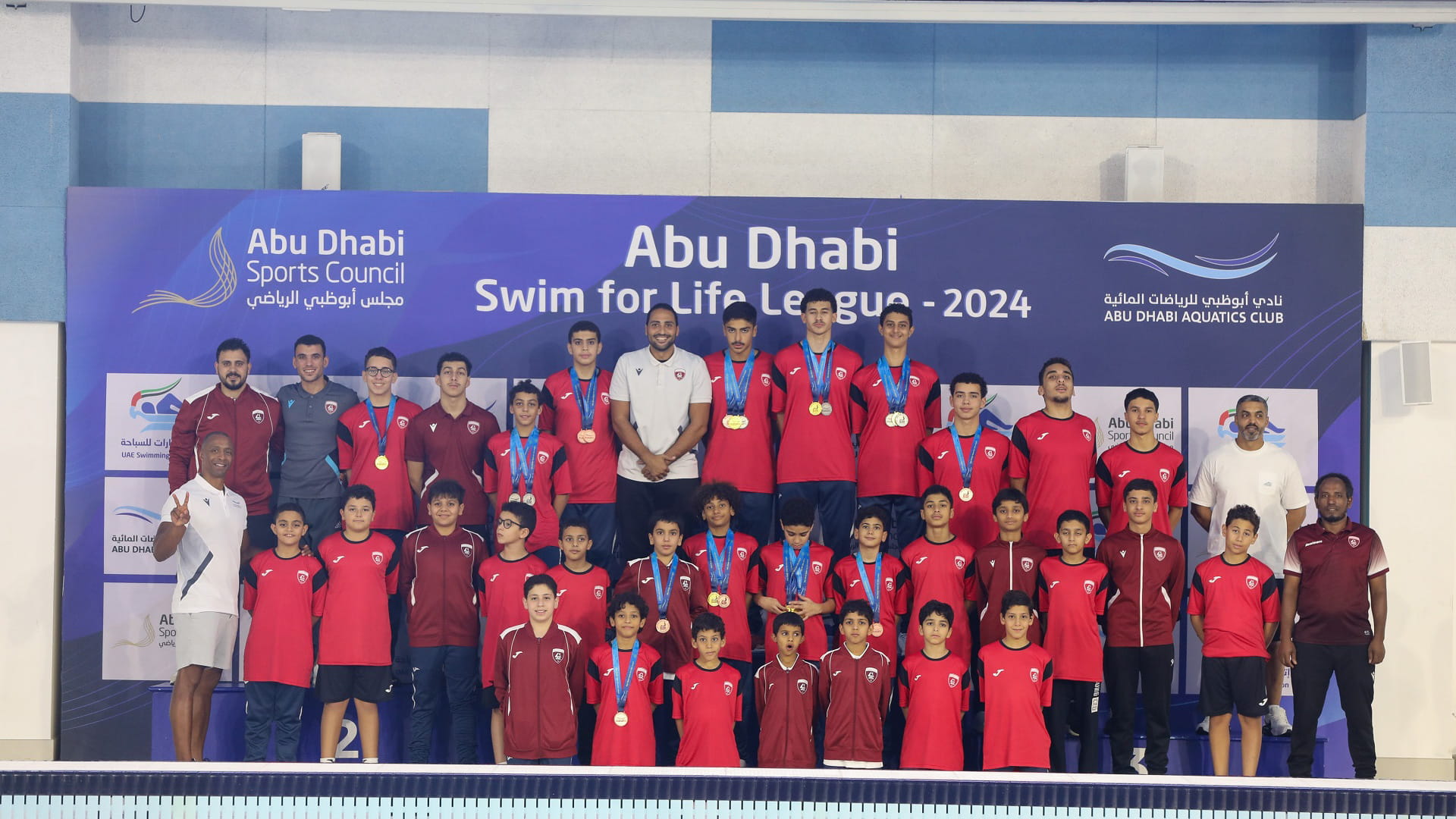 Al Hamriyah team shines with 23 medals at Abu Dhabi Championship 