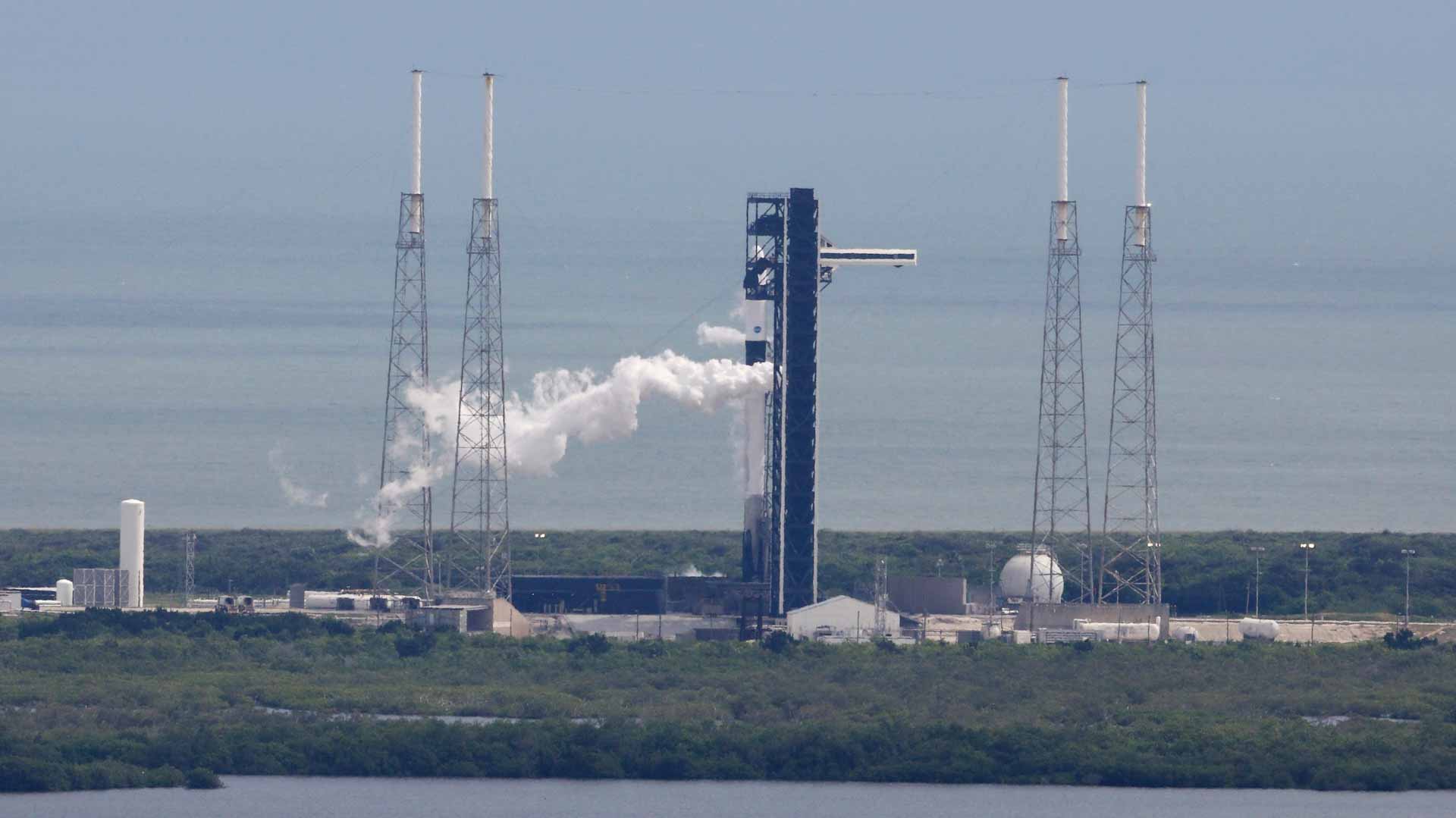 SpaceX mission to retrieve stranded astronauts docks at ISS