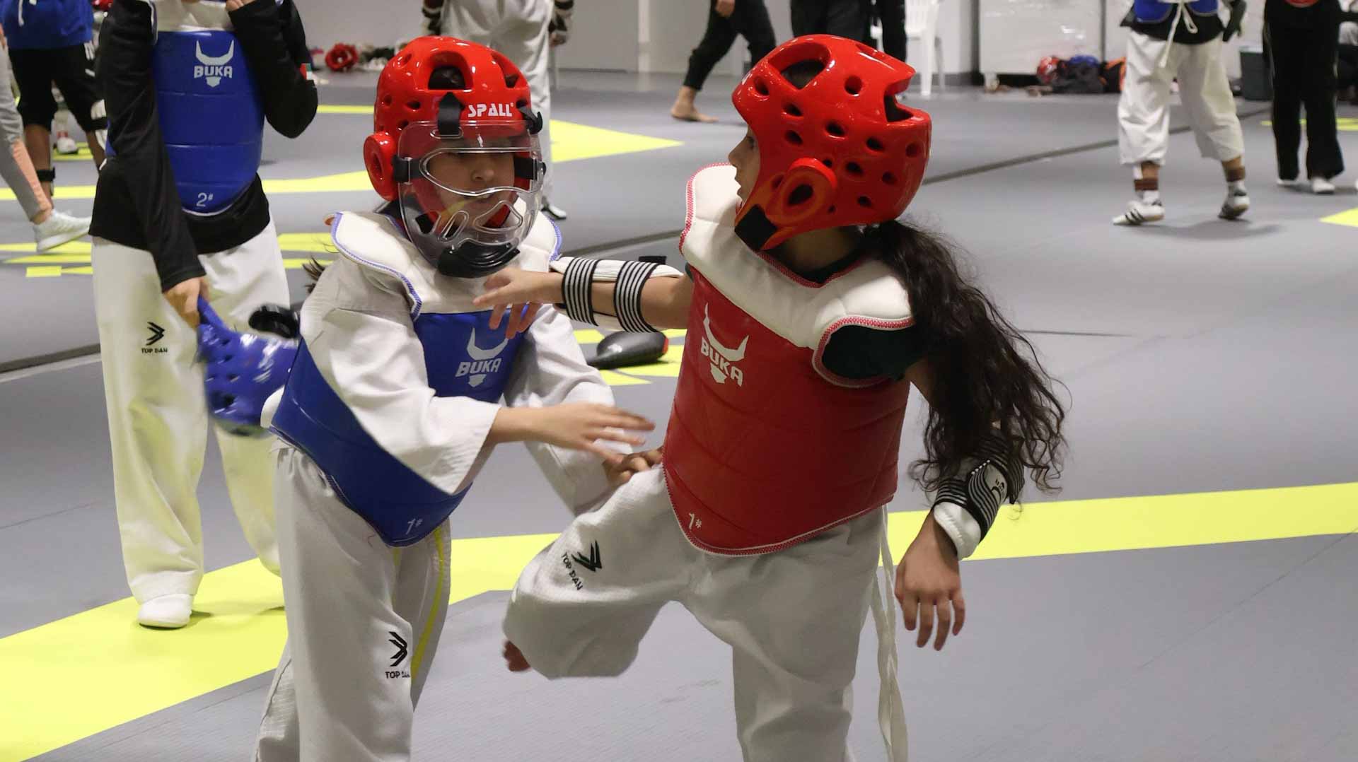 Sharjah Women's Team, Kazakhstan exchange expertise in Taekwondo  