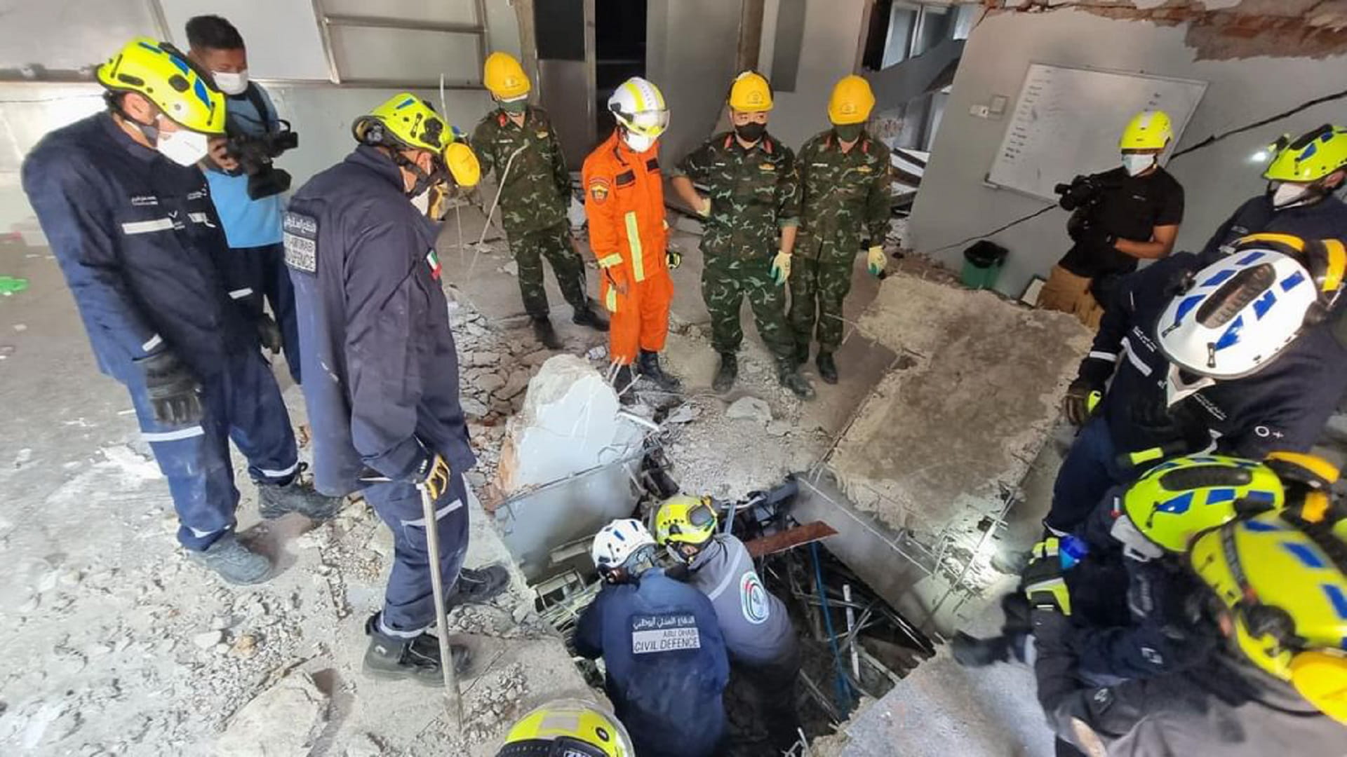 UAE search and rescue team aids humanitarian efforts in Myanmar