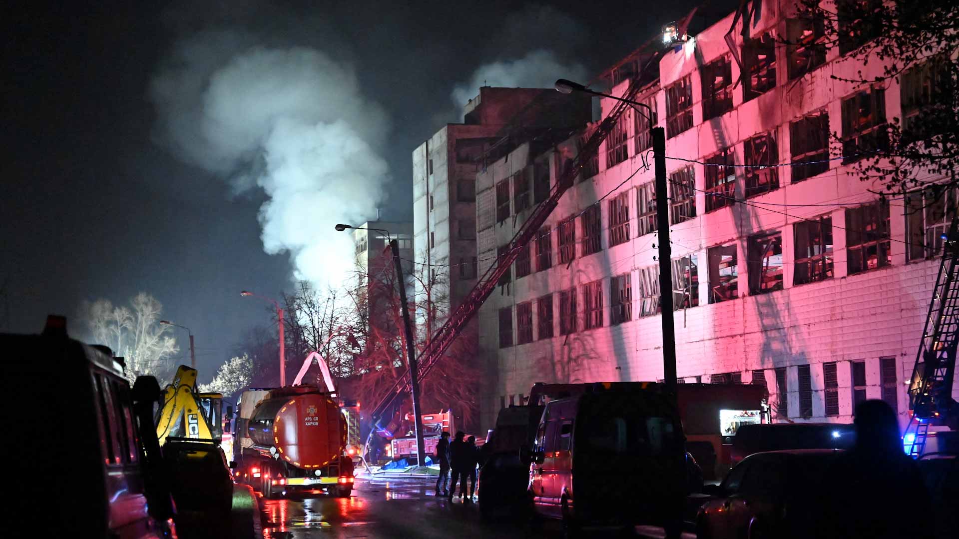 Russia's drone strikes on Kharkiv killed four people 