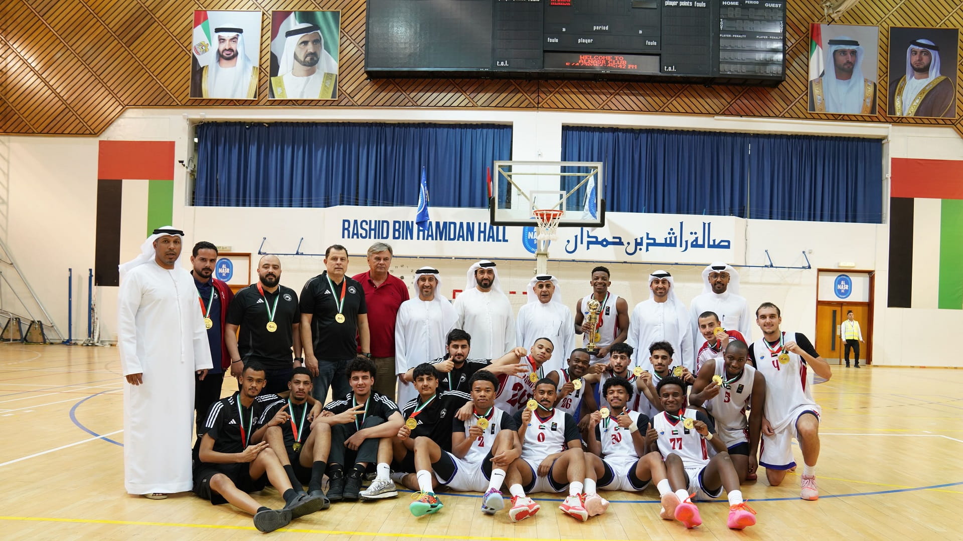 للمرة التاسعة في تاريخه... الشارقة بطلاً لدوري الشباب لكرة السلة