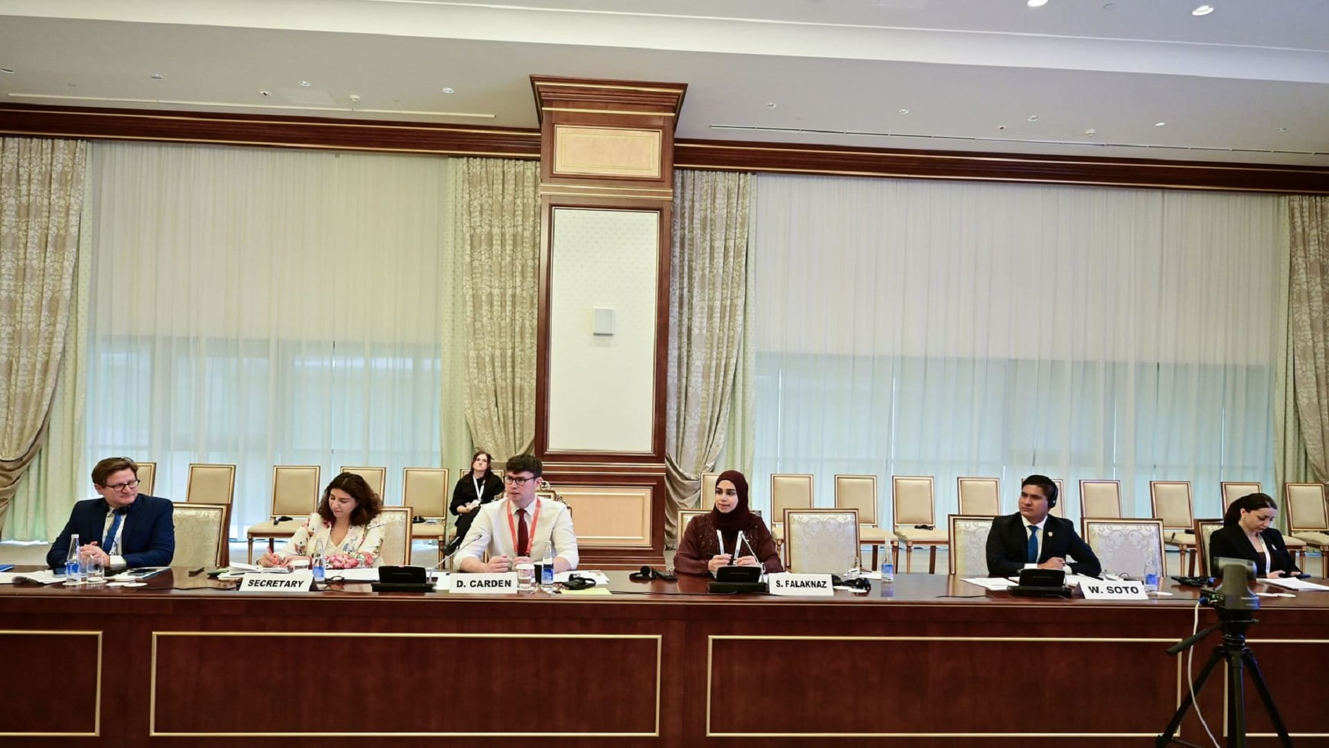 الوطني الاتحادي يشارك باجتماع مكتب منتدى البرلمانيين الشباب بطشقند 