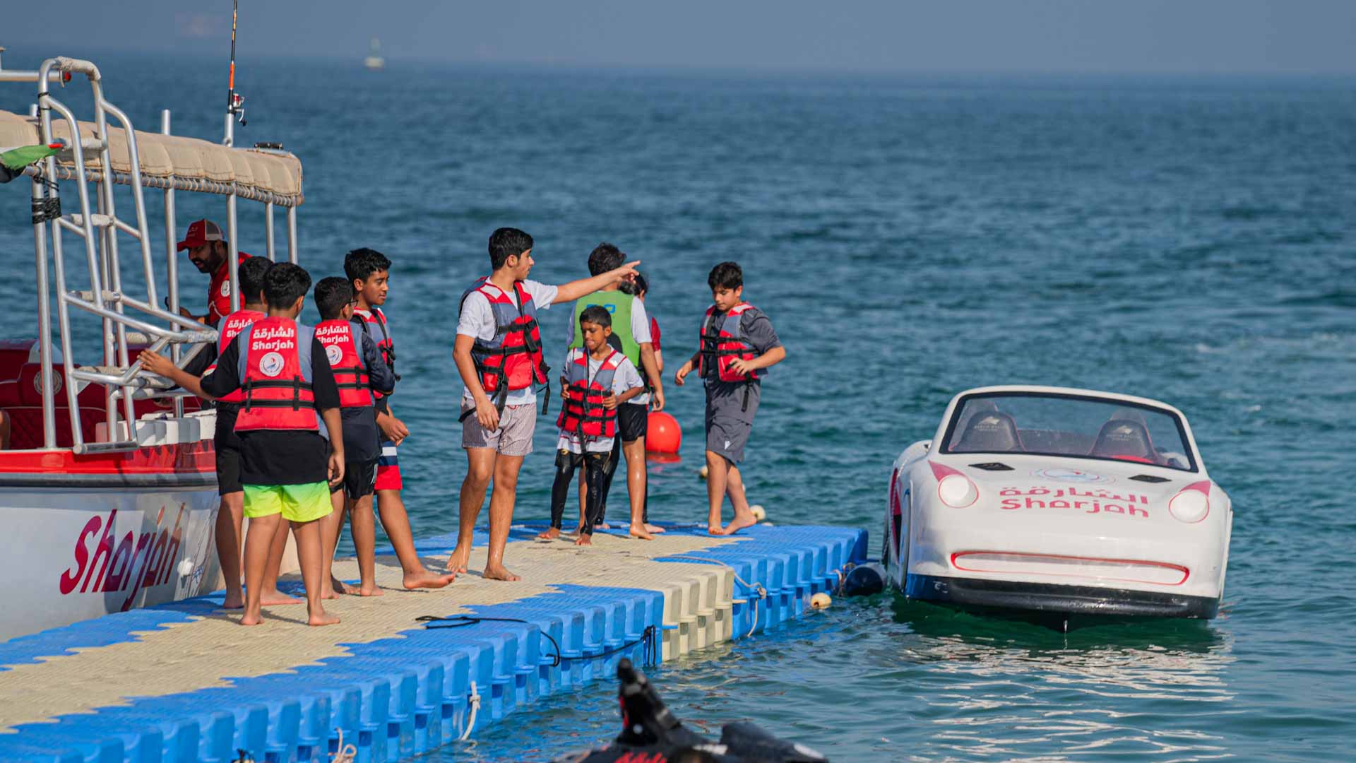 نادي الشارقة الدولي للرياضات البحرية ينظم يوماً ترفيهياً لمنتسبيه 