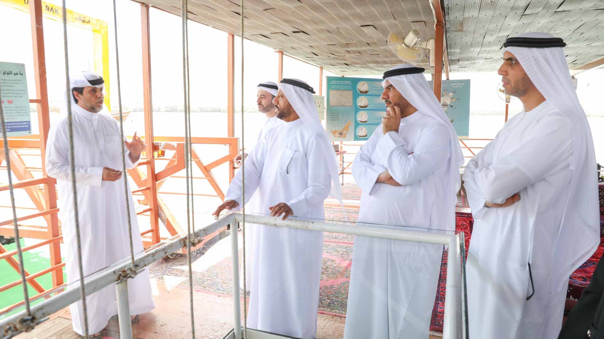 Sharjah Chamber visits Suwaidi Pearl Farm 