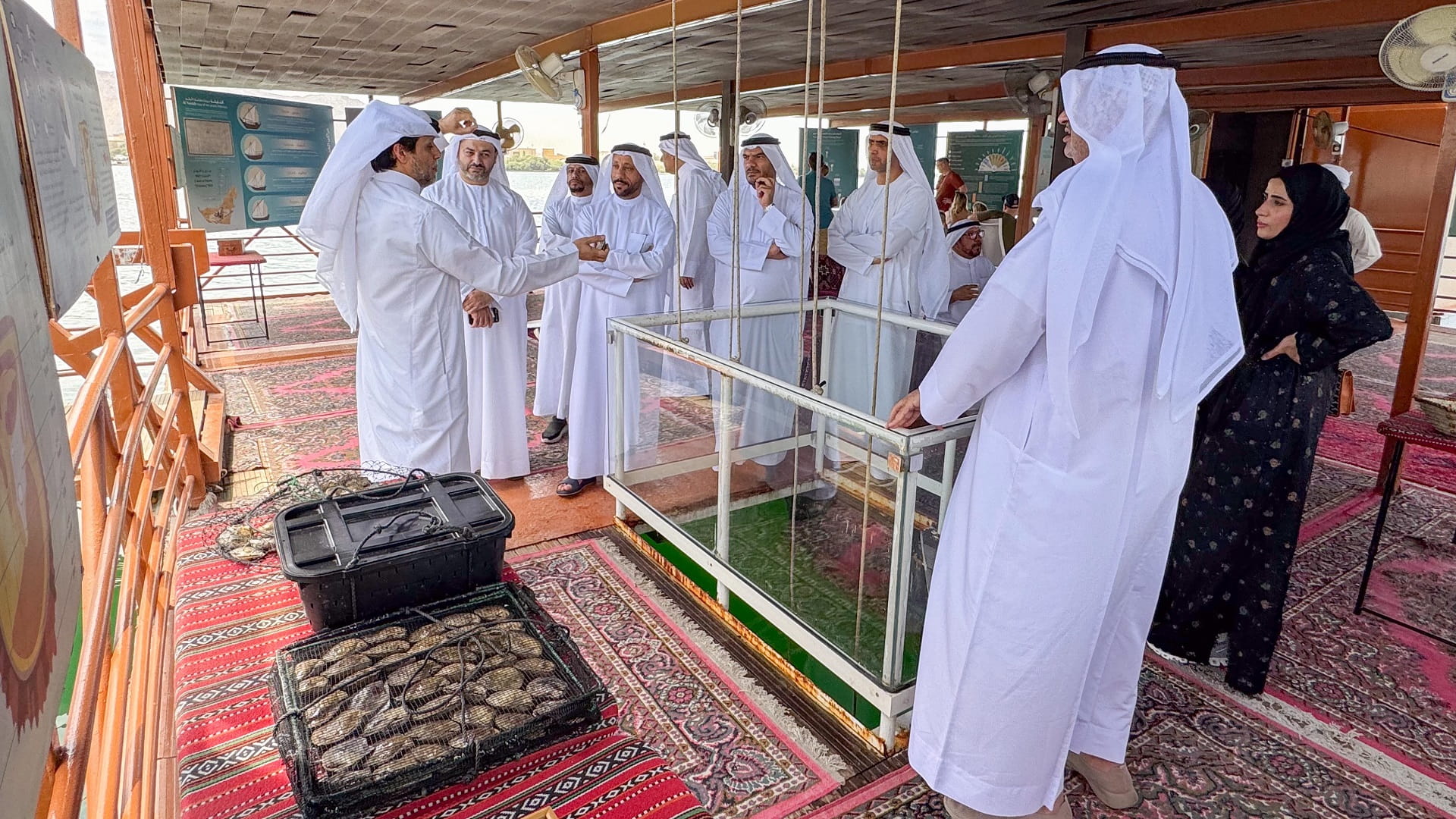 غرفة الشارقة تؤكد دعمها للمشاريع الوطنية وتشيد بمزرعة لآلئ السويدي