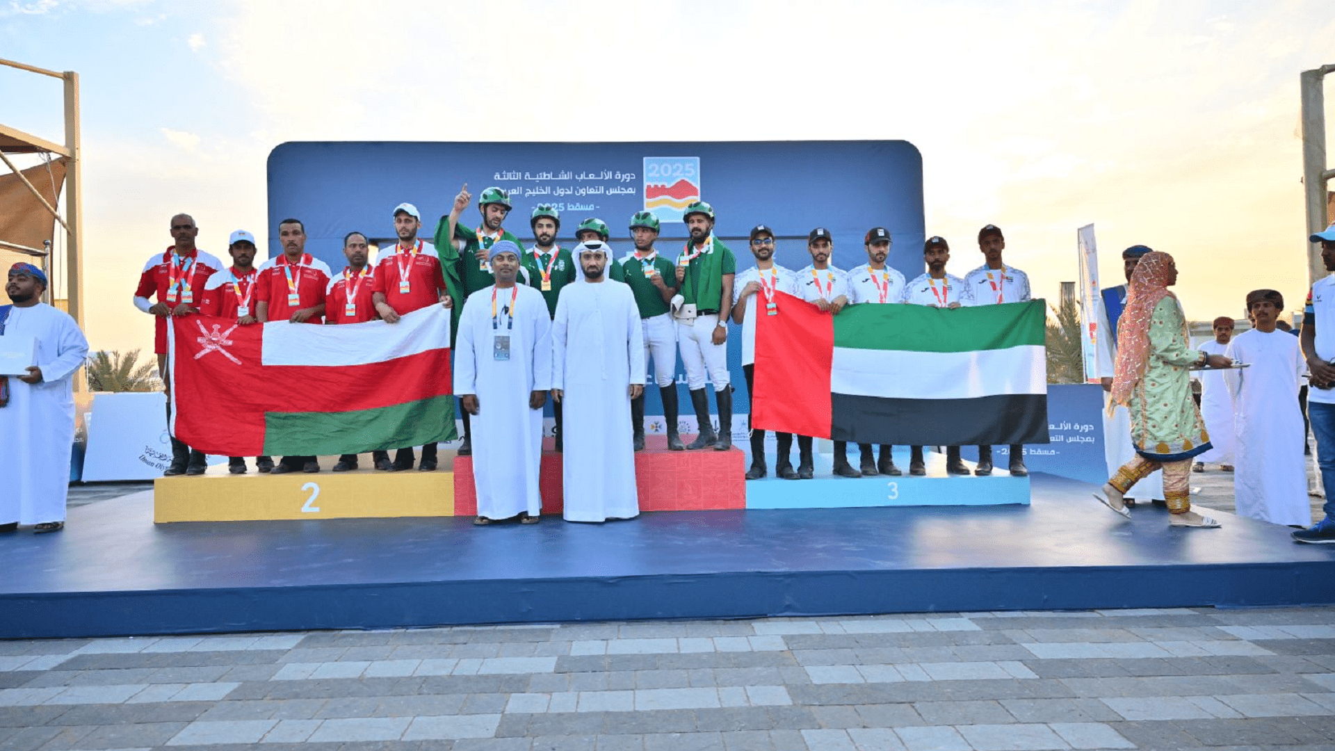"التقاط الأوتاد" يهدي الإمارات خامس ميدالية في الألعاب الخليجية 