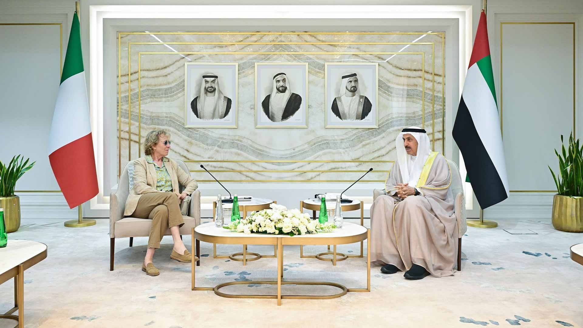 المجلس الوطني الاتحادي ومجلس الشيوخ الإيطالي يبحثان تعزيز التعاون 