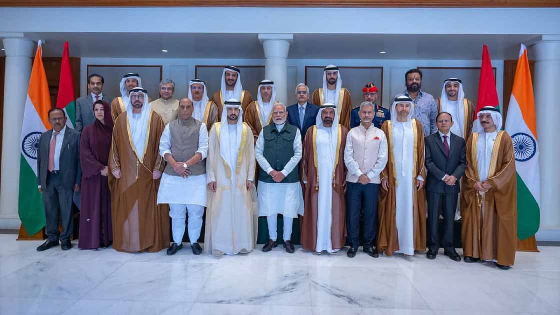 حمدان بن محمد: الهند صديق قديم وشريك نمضي معه نحو مستقبل مزدهر