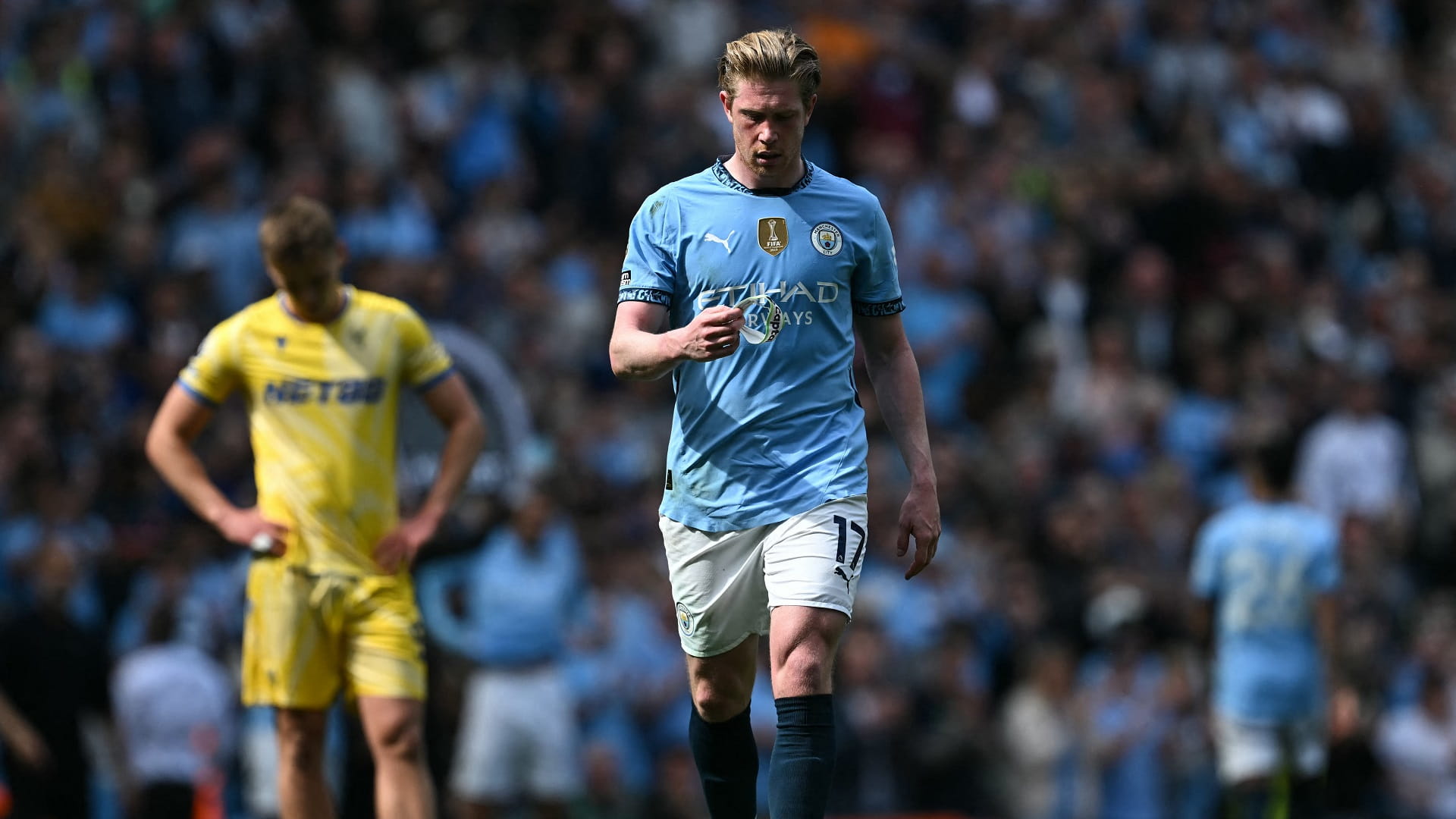 Manchester City thrash Crystal Palace in Premier League comeback