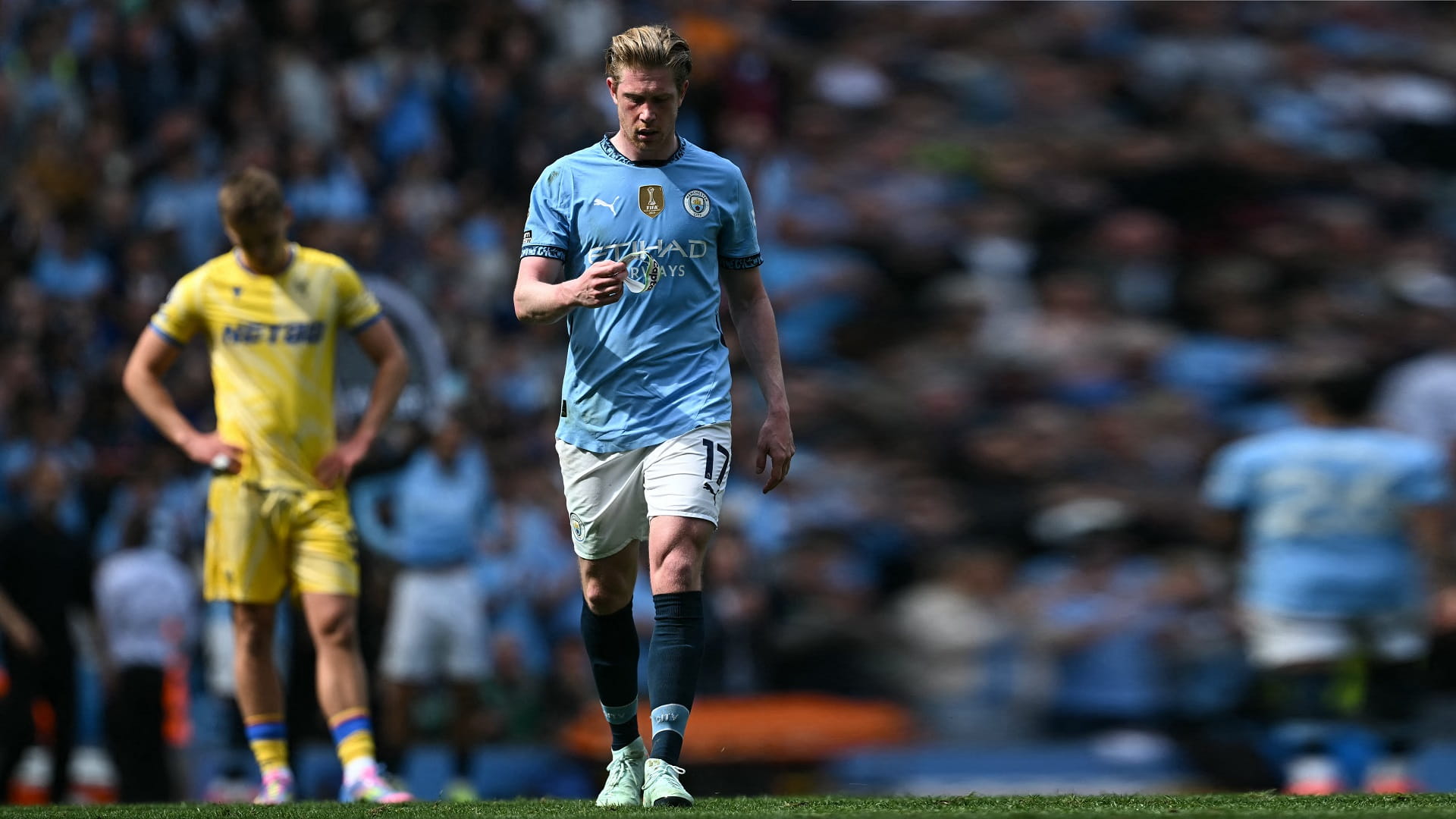 مانشستر سيتي يقسو على كريستال بالاس في الدوري الإنجليزي 