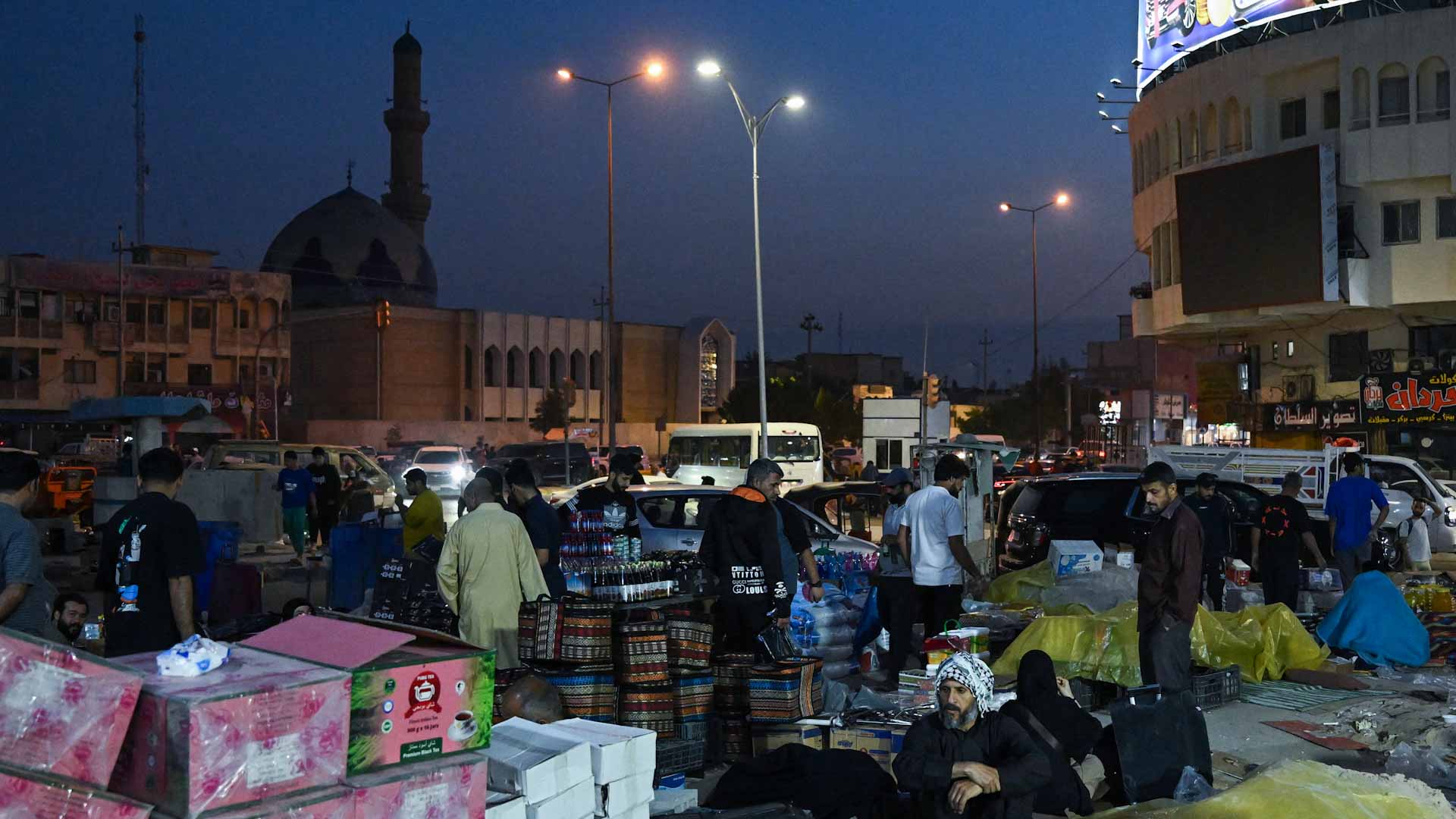 Iraqi markets a haven for pedlars escaping Iran's economic woes