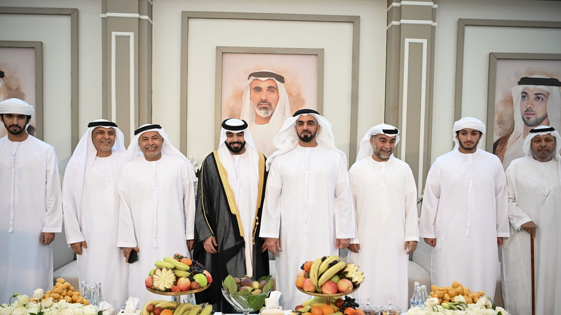 سيف بن زايد يحضر أفراح البلوشي والظاهري 