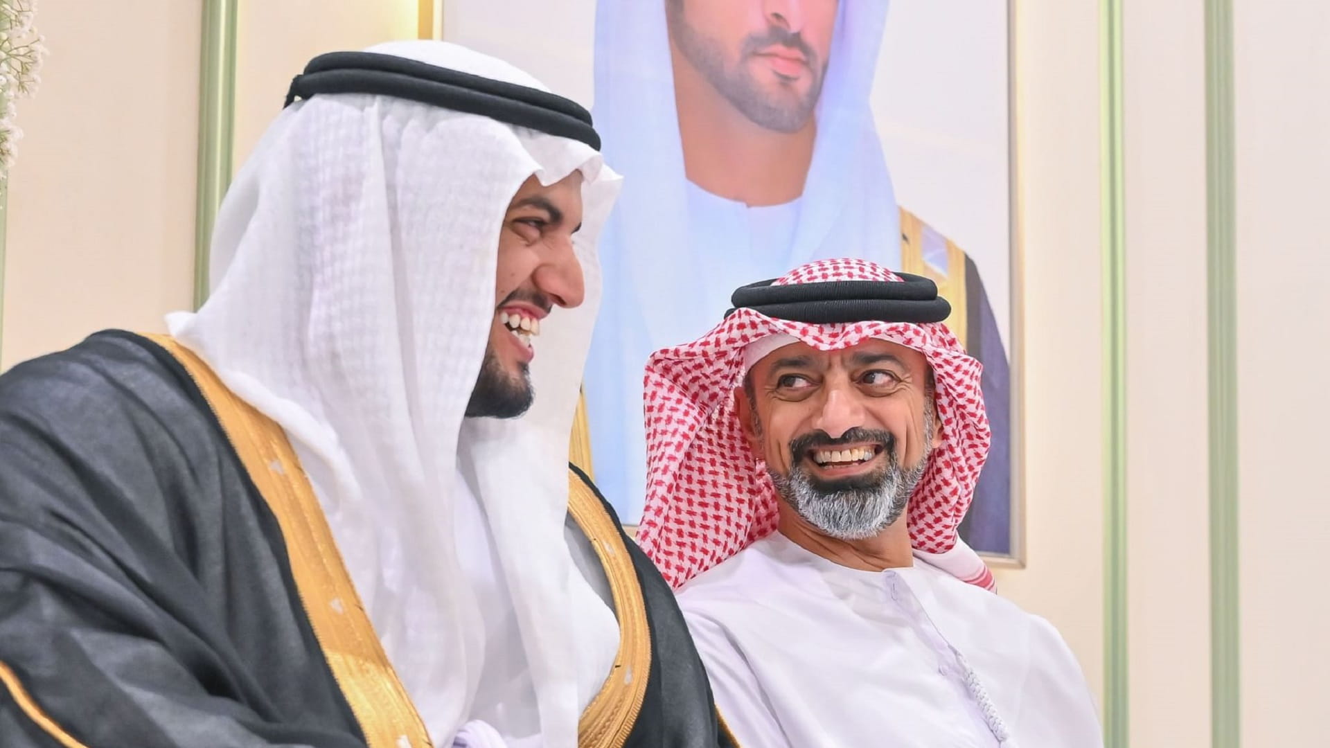 عمار بن حميد يحضر أفراح بن غدير وملهوف والمقعودي 