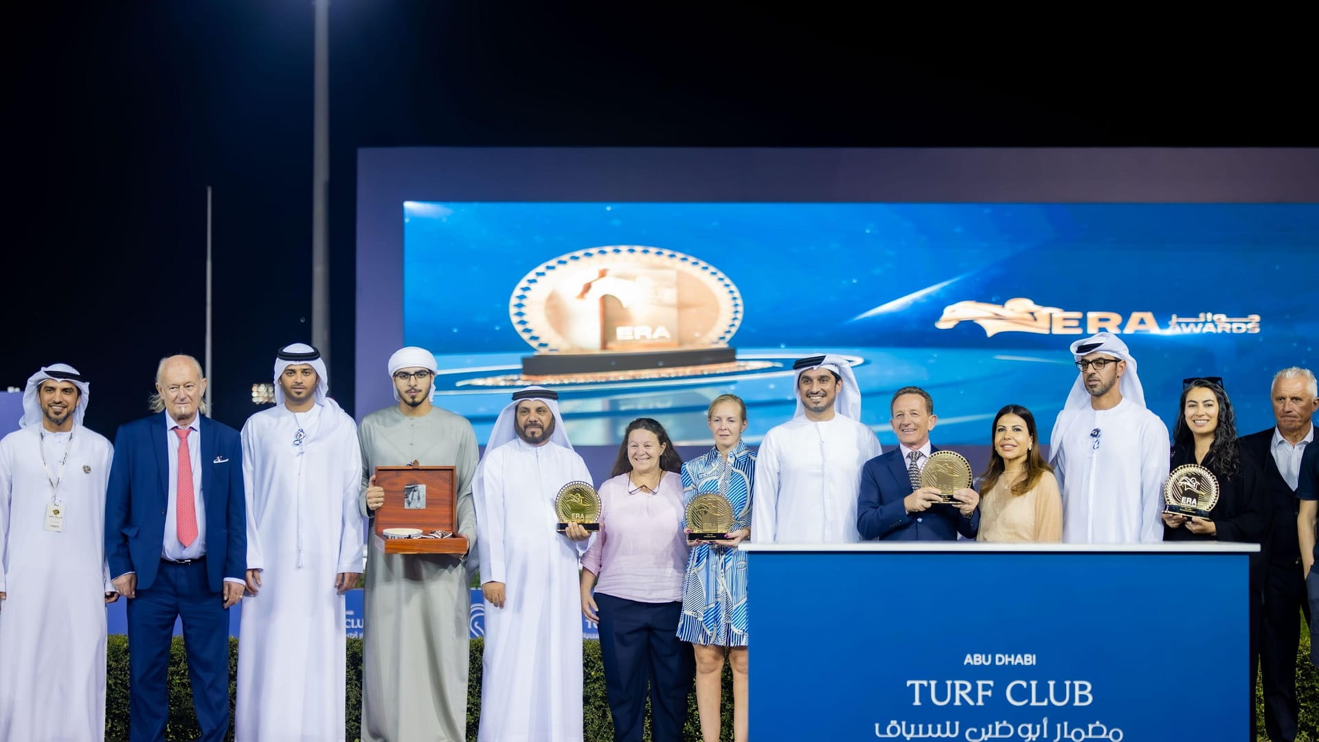 منصور بن زايد أفضل مالك ومربي خيل للموسم 2024 – 2025 