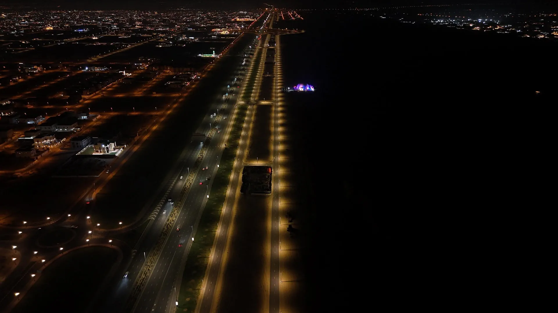 SEWA lights up Al Tayy Gardens with 540 lighting poles 