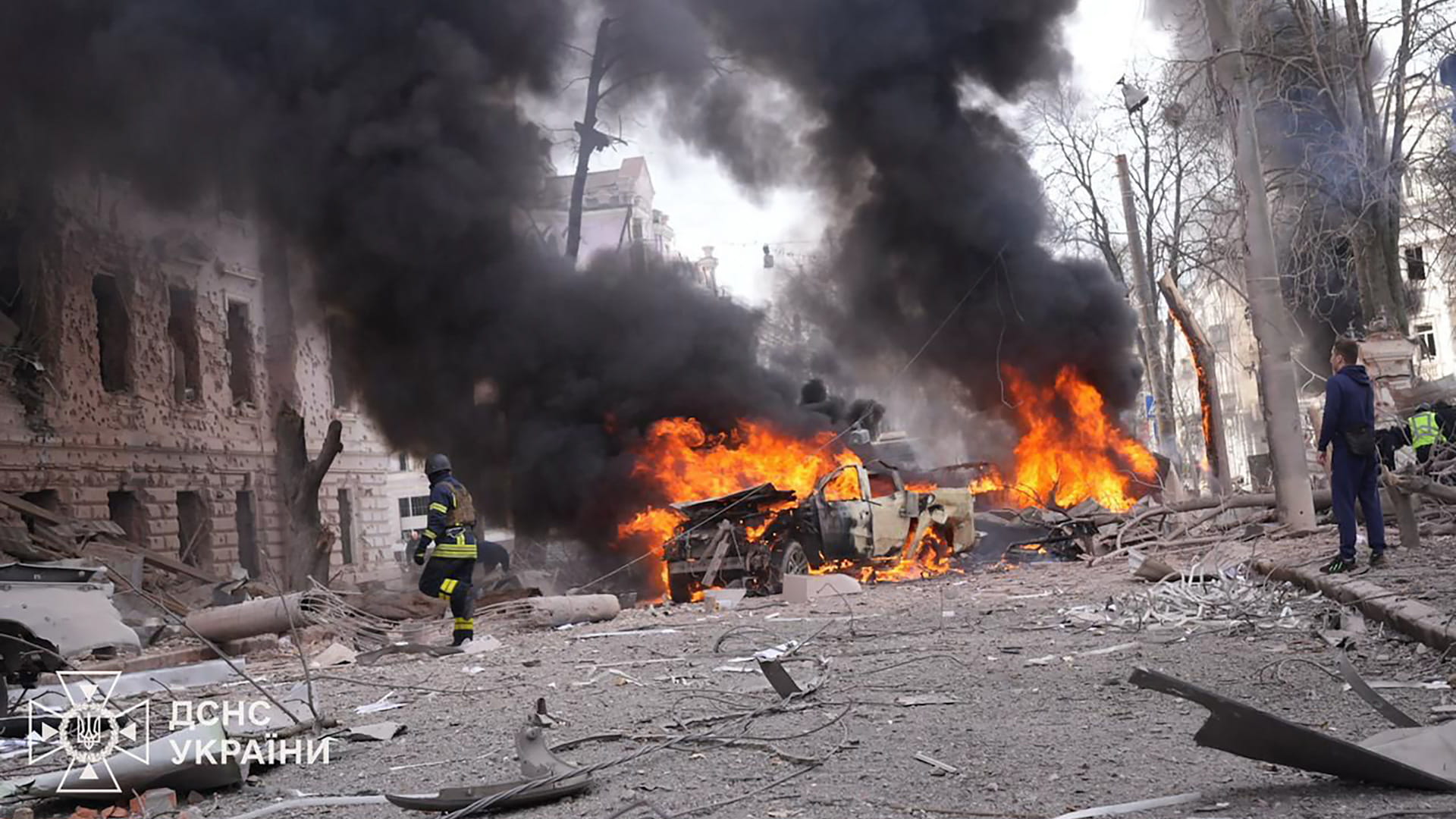 ترامب يصف الضربة على أوكرانيا بالمروّعة وواشنطن تدعو لإنهاء الحرب