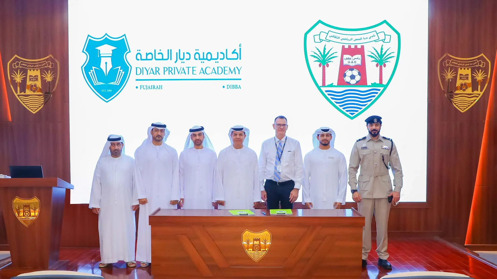 Dibba Al Hisn club signs cooperation deal with Diyar Academy 