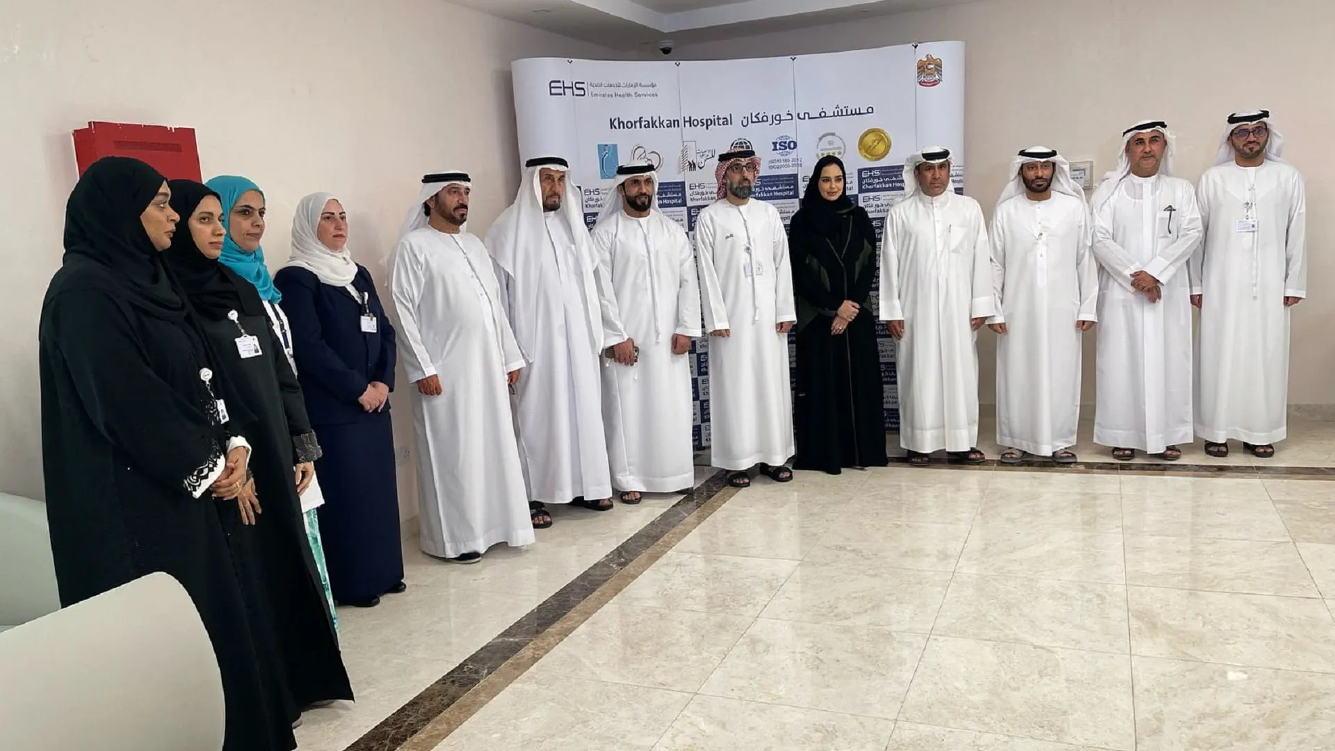 SCC committee visits Khorfakkan healthcare facilities 