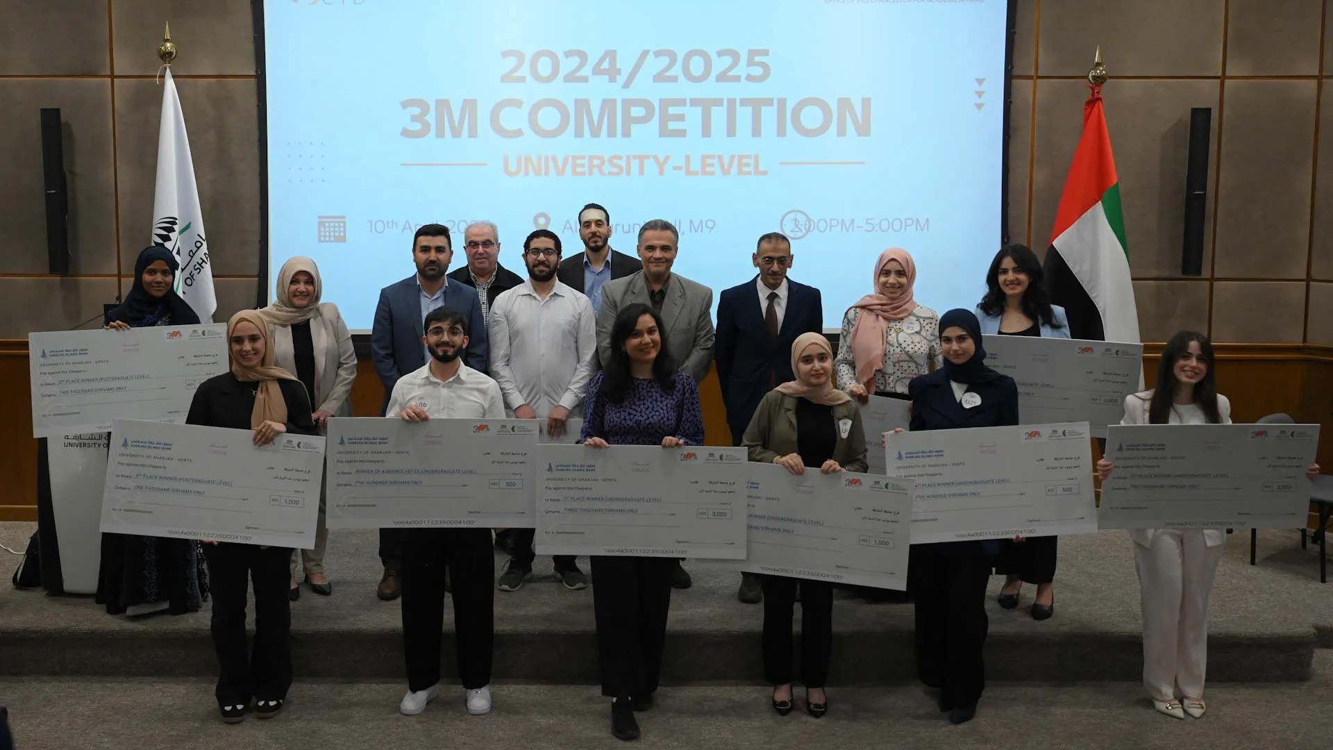 UOS announces winners of  thrilling UoS-3M competition  