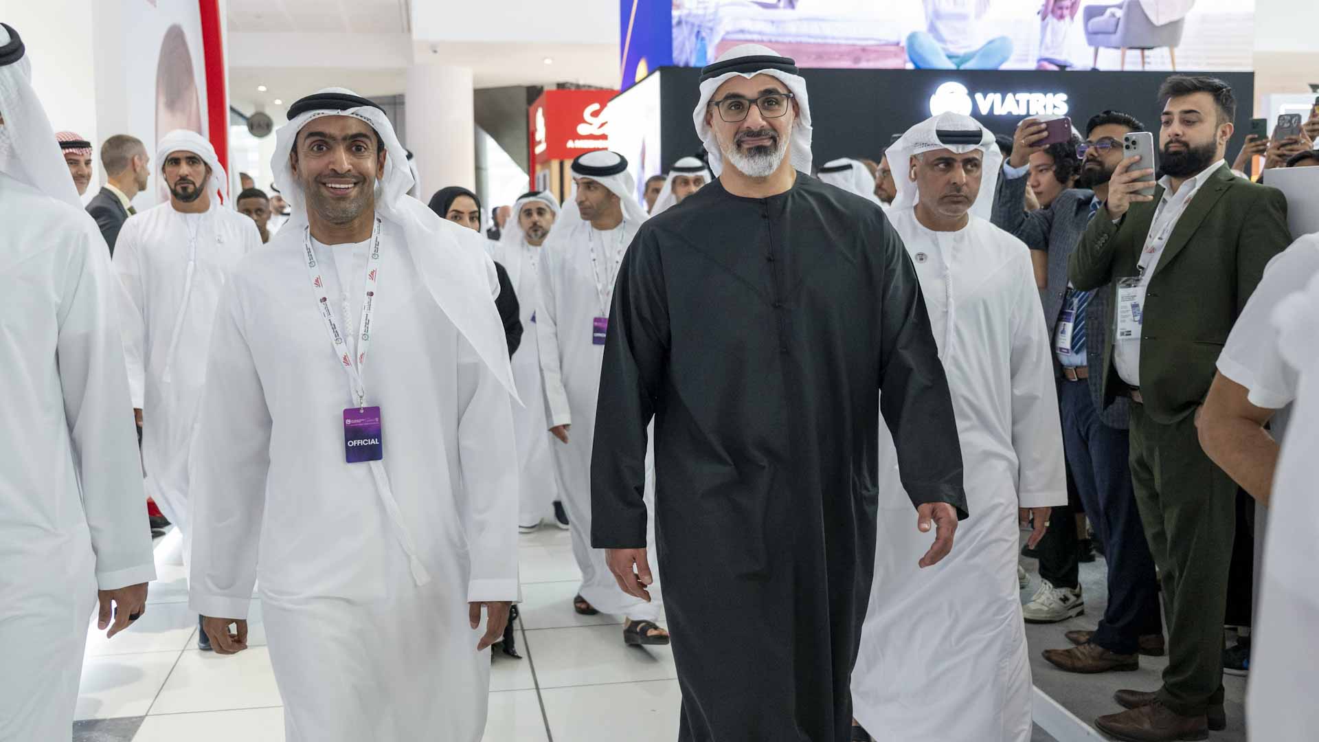 Khaled bin Mohamed attends opening ceremony of ADGHW 2025 
