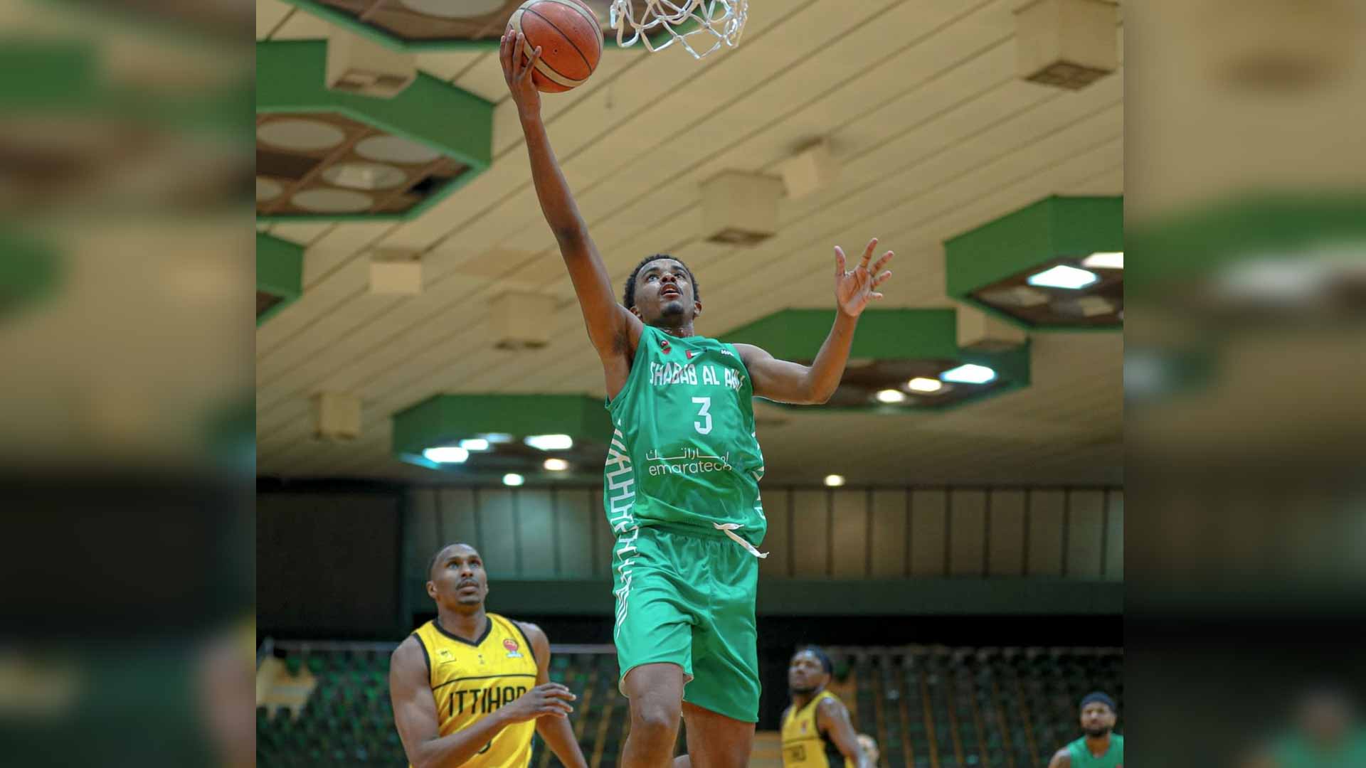 شباب الأهلي يتوج بطلاً لبطولة غرب آسيا لكرة السلة 