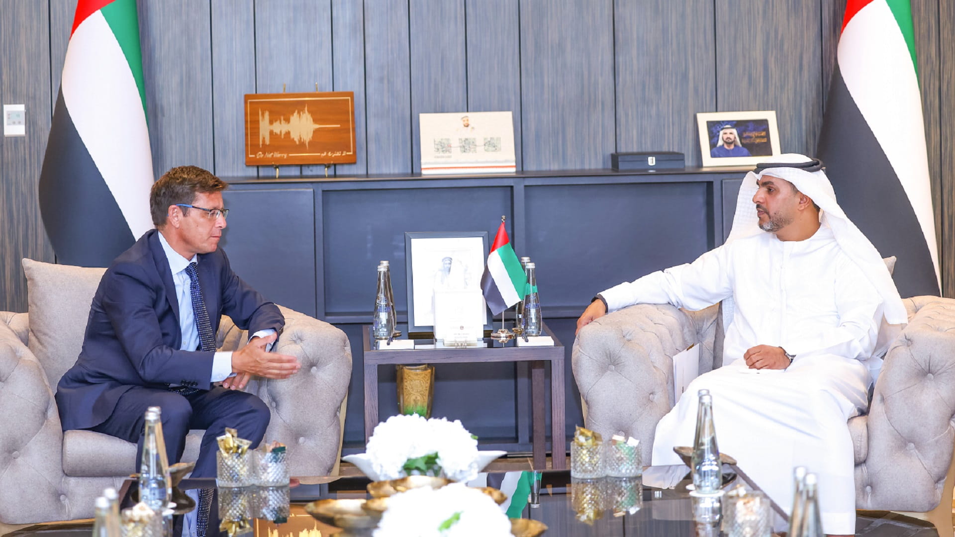 وزير العدل وسفير إسبانيا يبحثان تعزيز التعاون بين البلدين