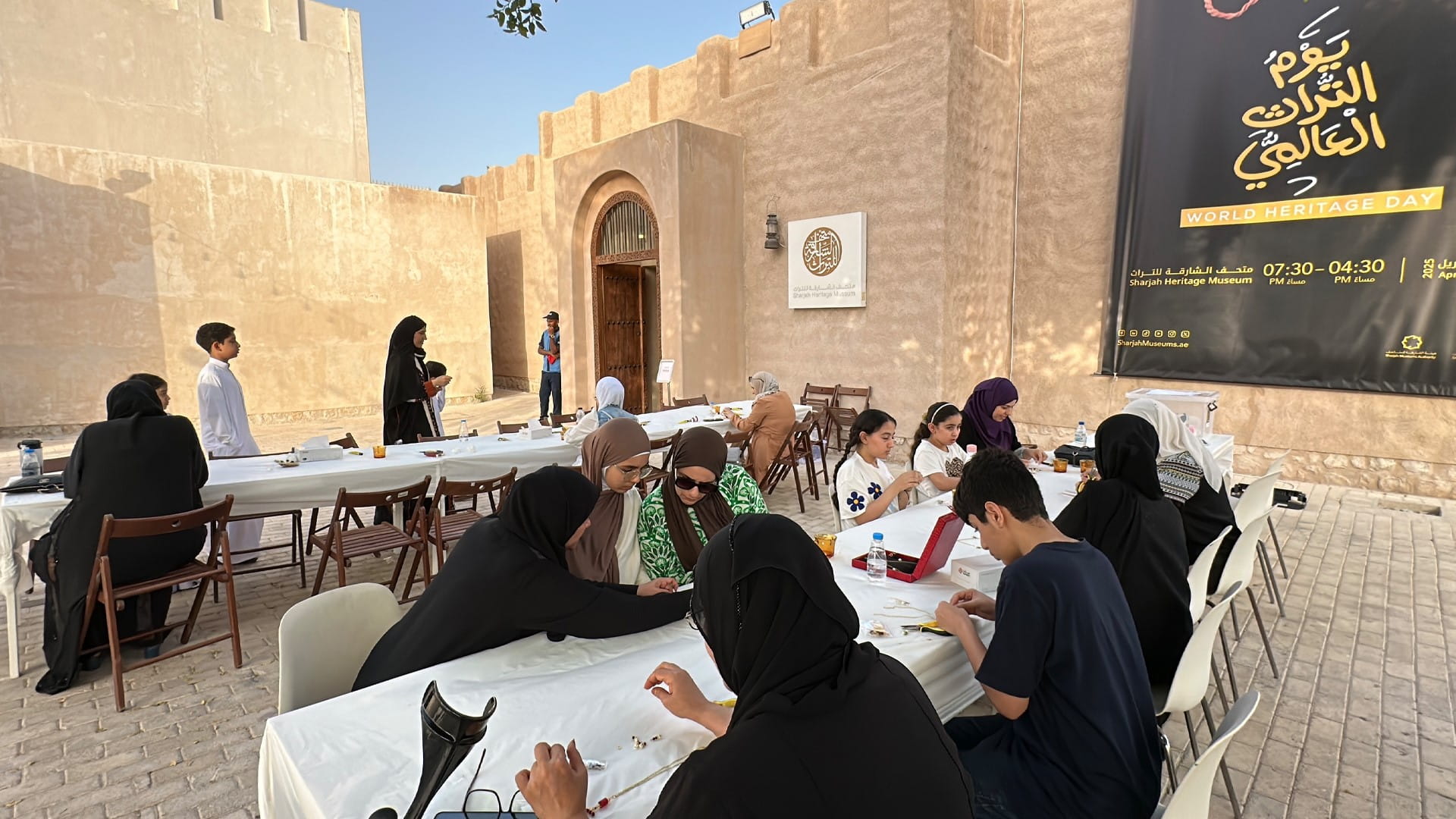 Noura Al-Mughni: Workshops mark WHD at Sharjah Heritage Museum 