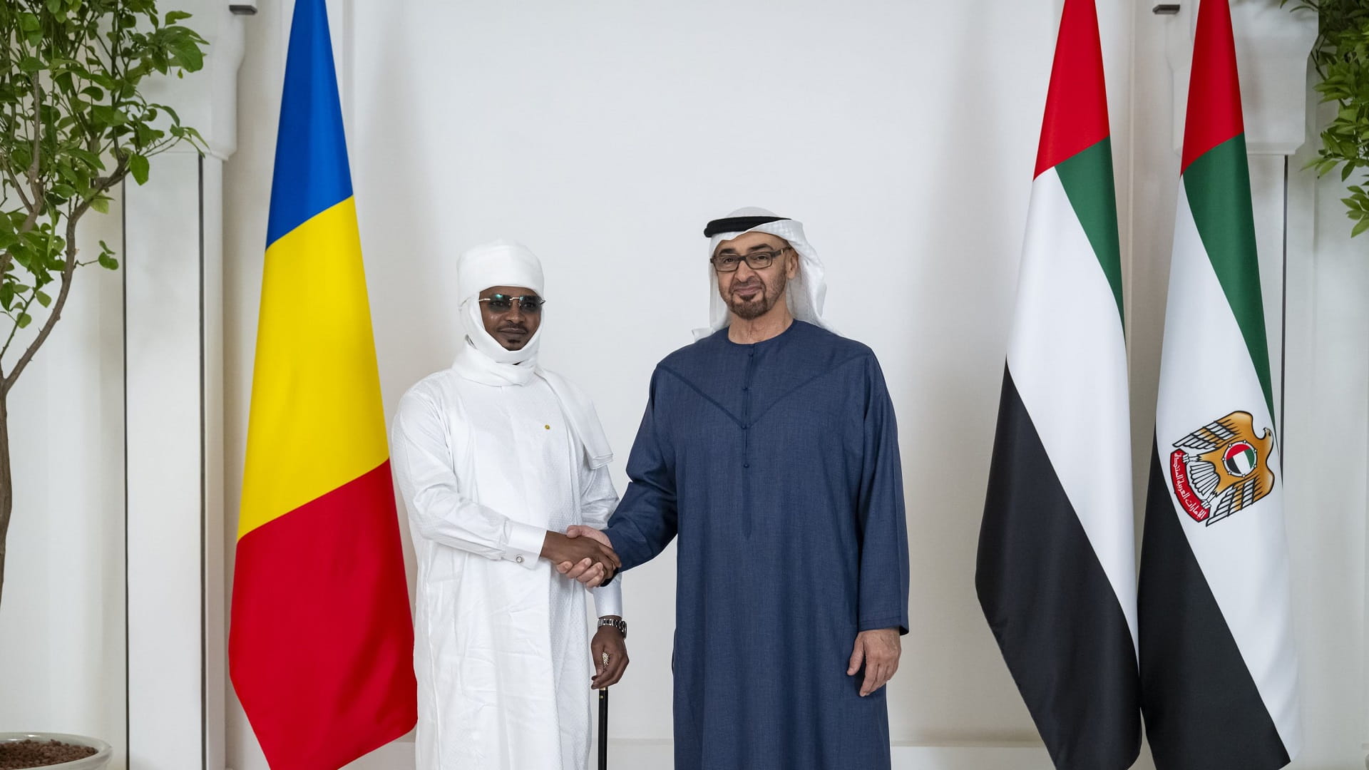 UAE, Chad Presidents discuss bilateral relations