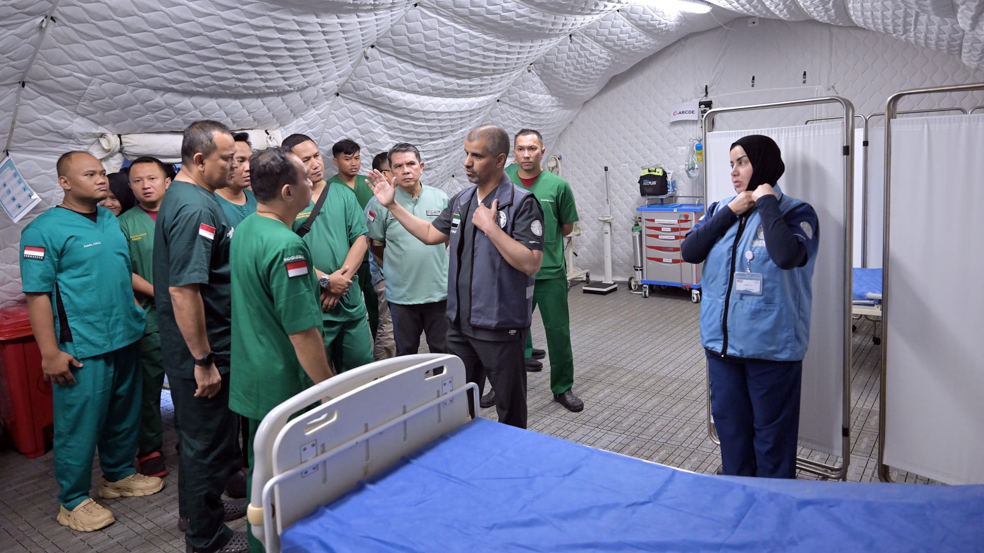Indonesian medical team joins UAE Floating Hospital in Al Arish