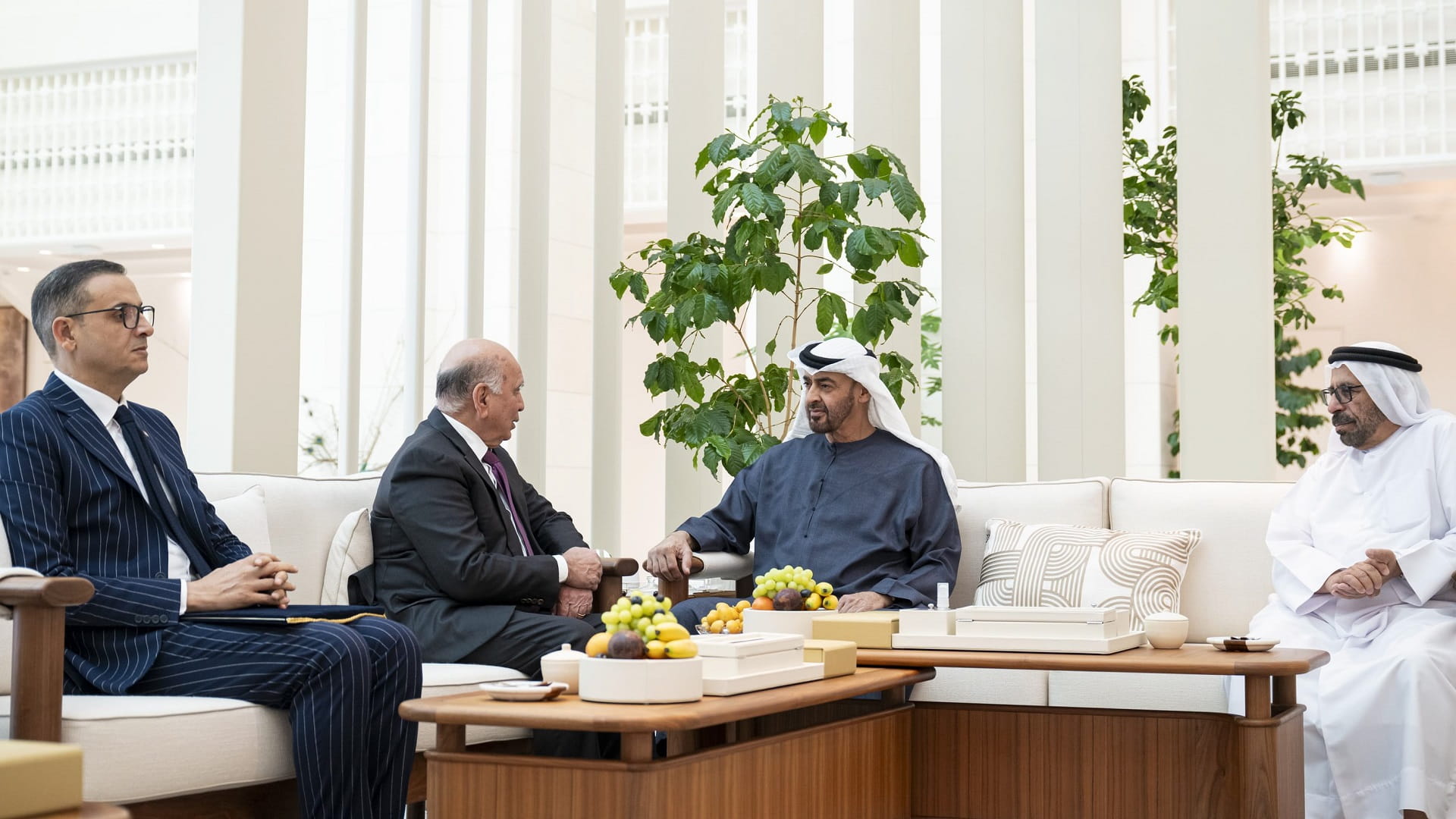 UAE President, Iraqi FM discuss strengthening bilateral ties