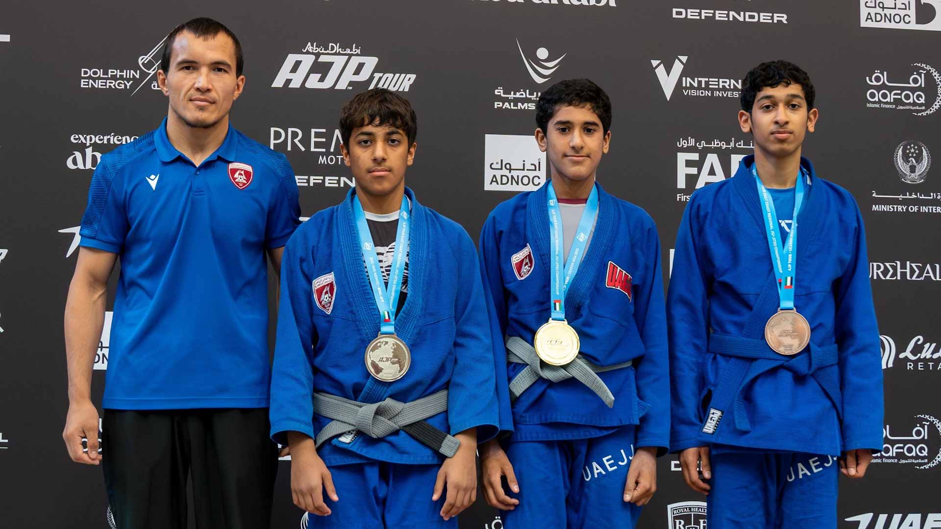 3 ميداليات ملونة لـ"عنابي" الجوجيتسو ببطولةالساحل الشرقي الإقليمية 