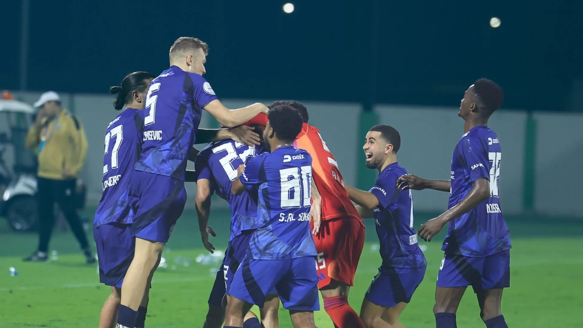 دوري أدنوك للمحترفين ..ليما يقود النصر للفوز على دبا الحصن