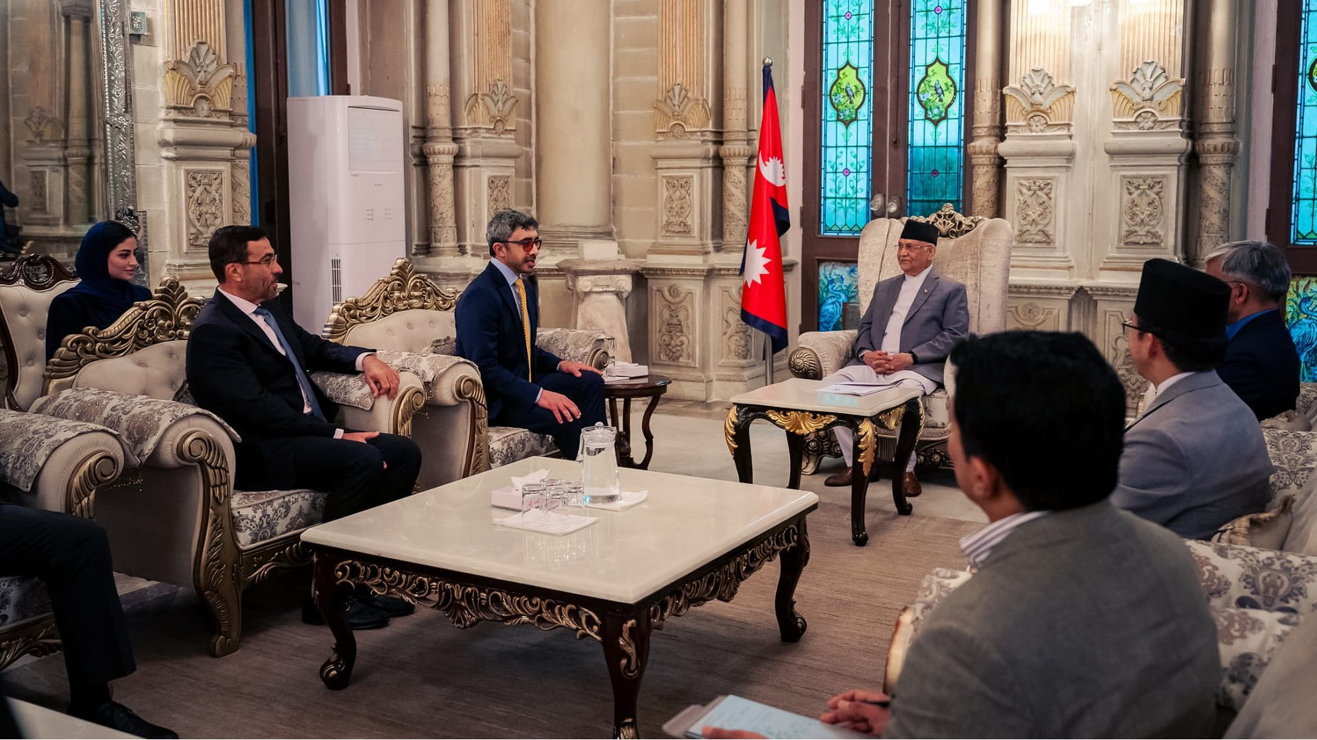 Abdullah bin Zayed, PM of Nepal discuss bilateral cooperation