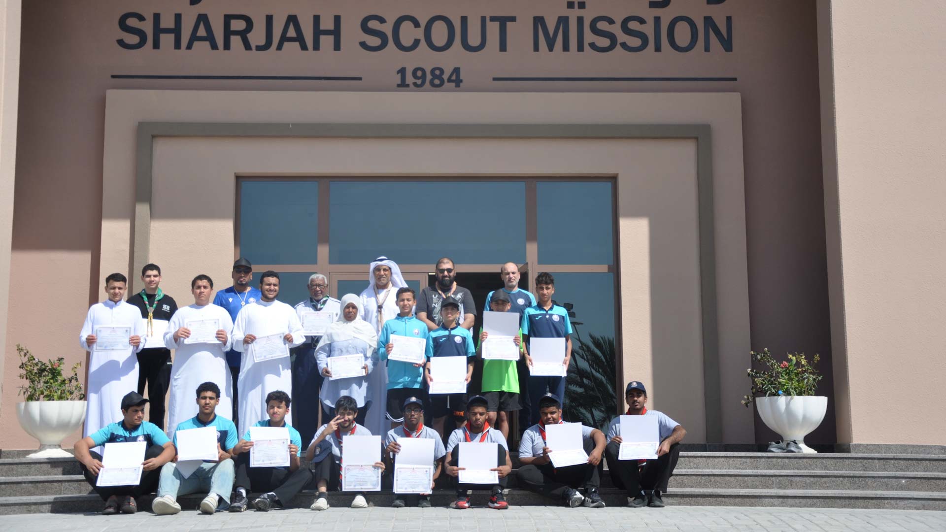 Al Dhaid Club players participate in Youth Energies camp  