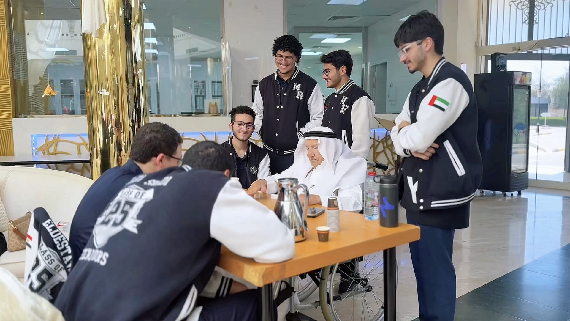 Gulf Int’l School students visit elderly care home in Sharjah 