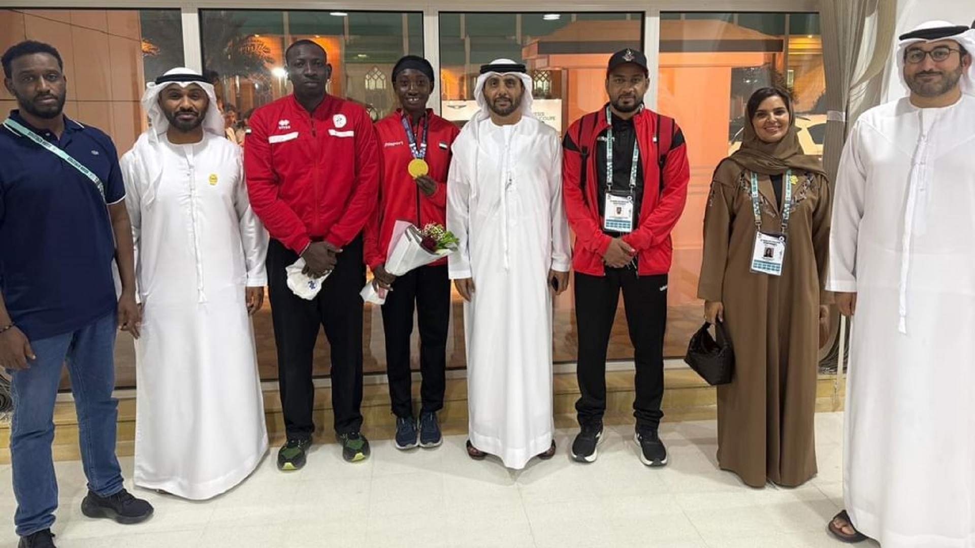 عداءة منتخب الإمارات لألعاب القوى تحقق أرقاماً قياسية و10 ميداليات 