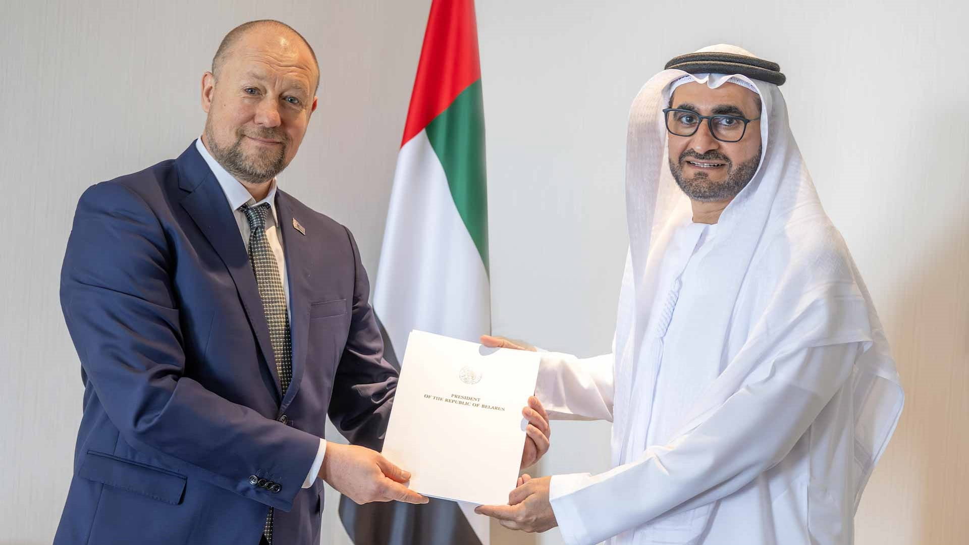 وزارة الخارجية تتسلم نسخة من أوراق اعتماد سفير جمهورية بيلاروس 