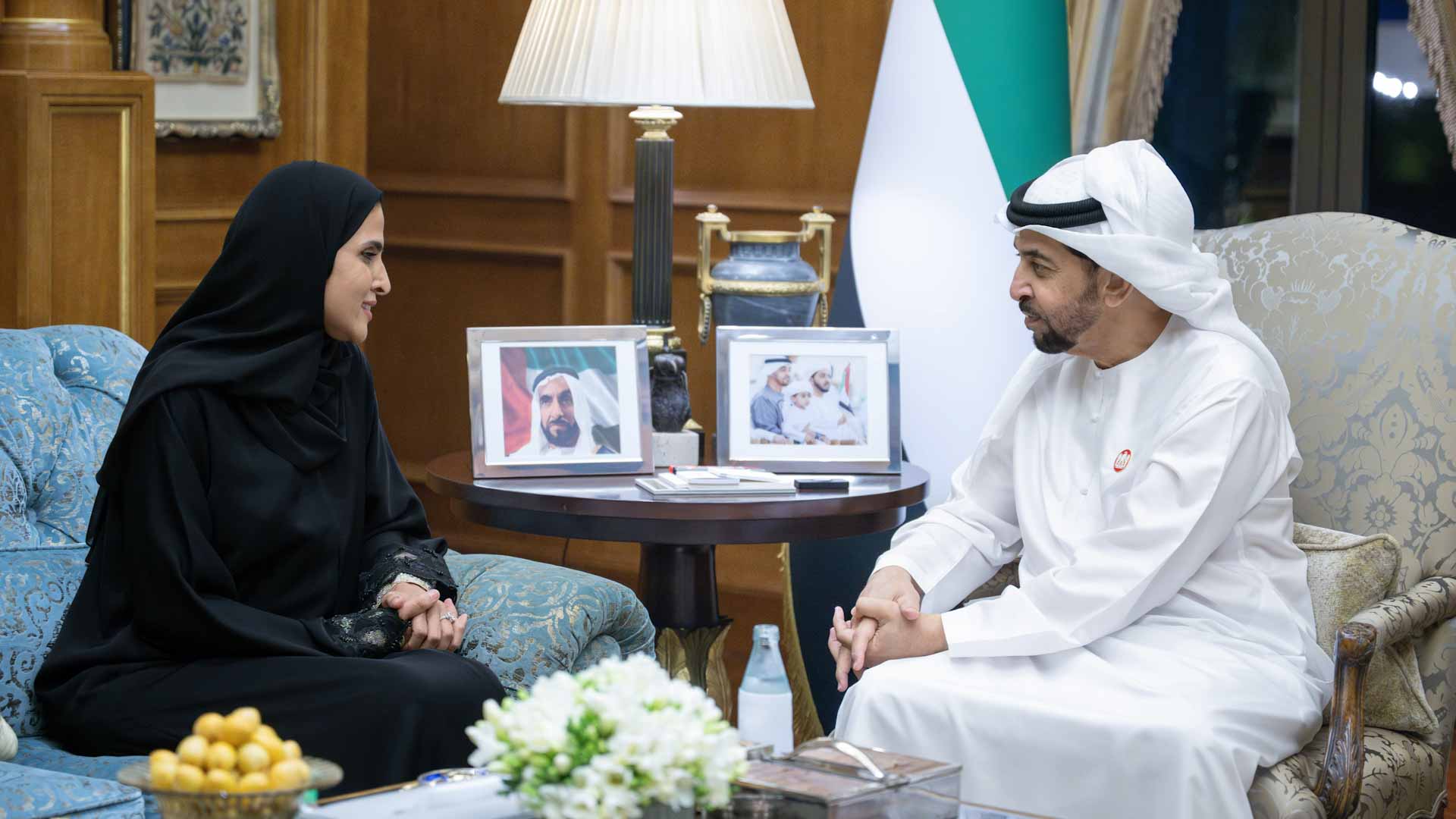 حمدان بن زايد يطلع على مبادرات "برنامج ريادة التطوير" في الظفرة 