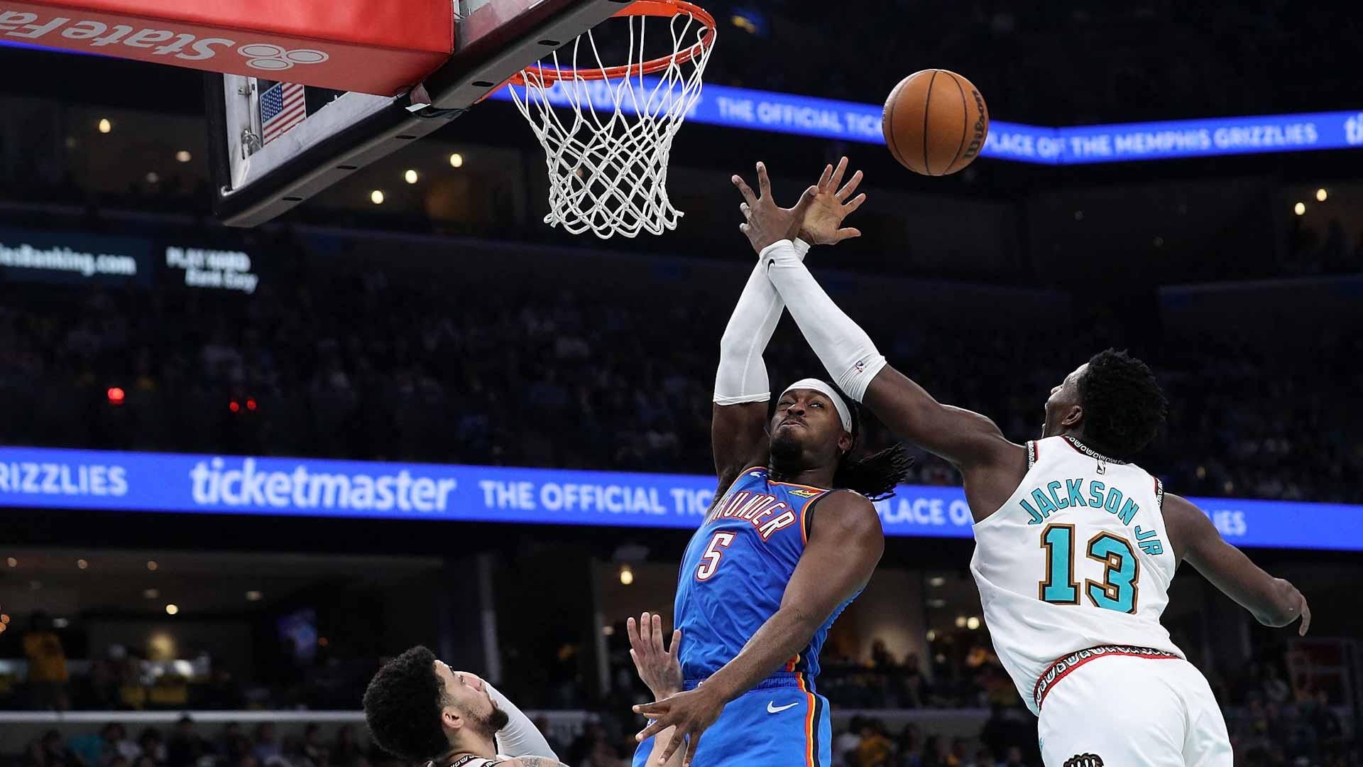 Oklahoma nears the second round of the NBA playoffs 