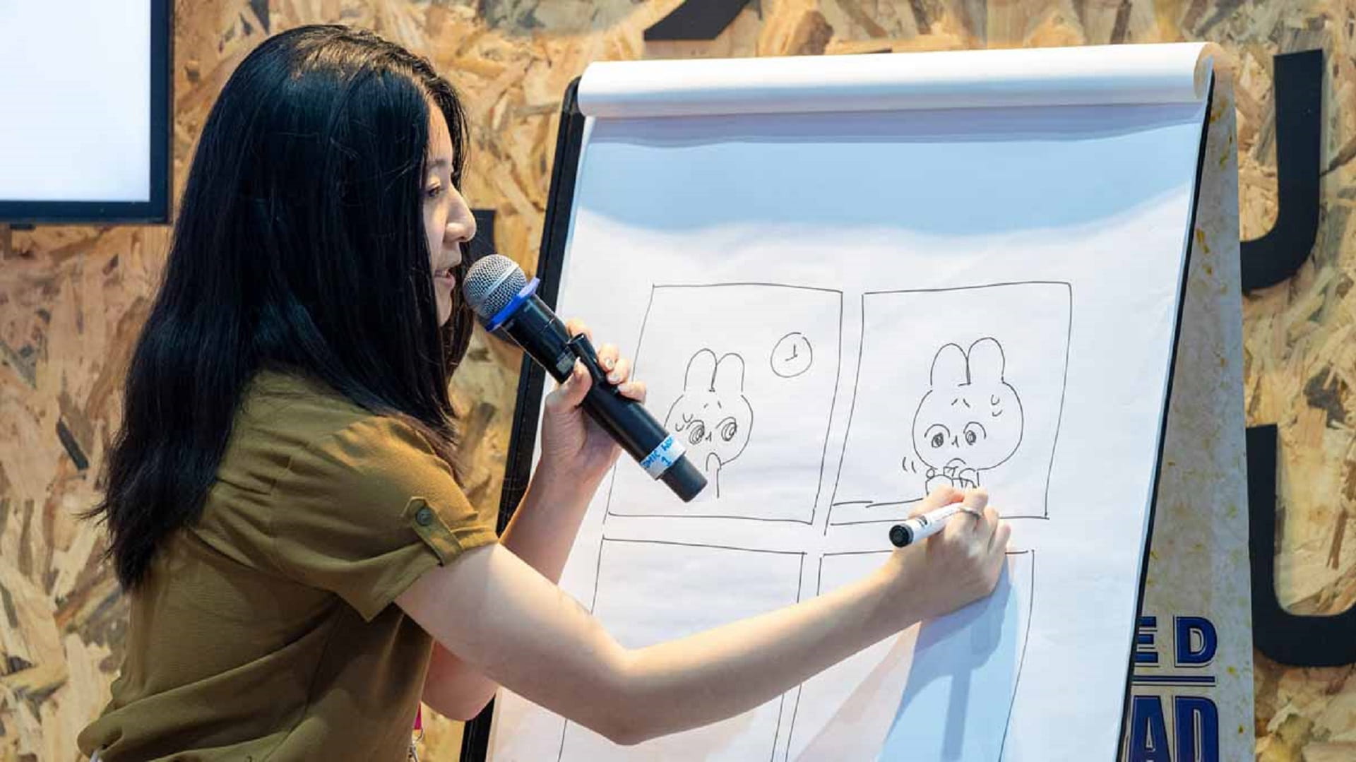 Artists soar under renowned illustrator Dora Wang at SCRF 