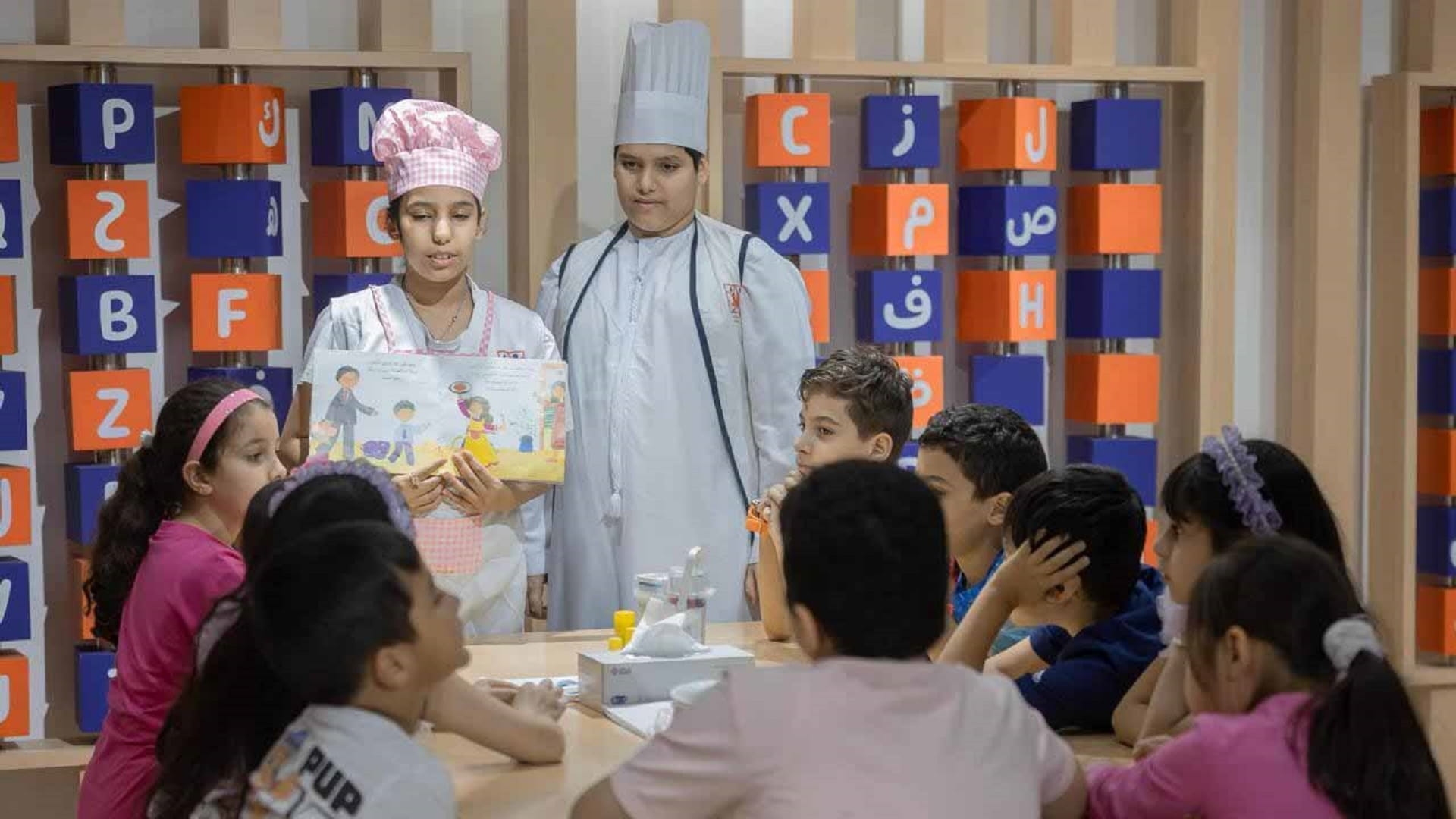 Sharjah Children, under the guidance of Sheikh Dr. Sultan bin Mohammed Al Qasimi and Sheikha Jawaher bint Mohammed Al Qasimi, focuses on the cultural and intellectual growth of young people. Their vision promotes reading and creativity within the rising generations. To further this aim, Sharjah Children launched the 'Reader of the Century' platform, an interactive initiative encouraging reading among children and adolescents. Their participation in the Children's Reading Festival, featuring numerous activities, demonstrates their commitment to developing children's skills and fostering a love for reading as a foundational element for future success. 