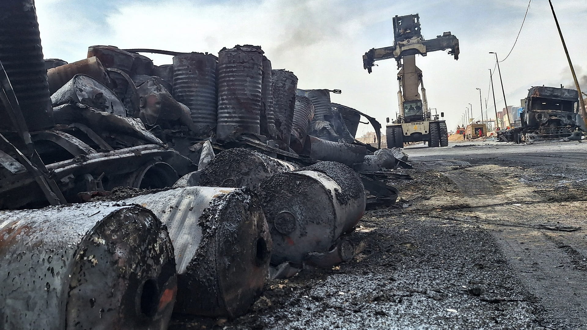 حصيلة ضحايا انفجار ميناء بندر عباس الإيراني يرتفع إلى 28 وفاة 