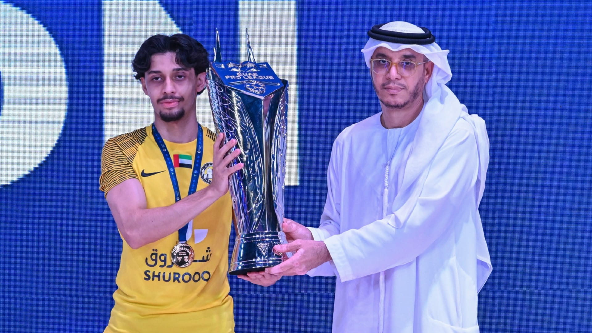 لاعب كلباء يتوّج بلقب دوري رابطة المحترفين الإماراتية الإلكتروني 